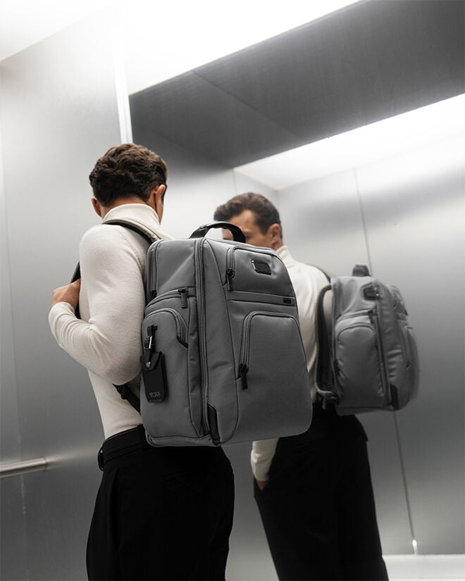 tumi backpack mens with suit - Alpha Bravo Nomadic - Men's Durable Carry On Bag - 18.8" X 15.0" X 9.0" - Fits up to 15" Laptop Mens Tumi Alpha Bravo Nellis Backpack (Nordstrom Exclusive) TUMI Search Backpack | Shopbop