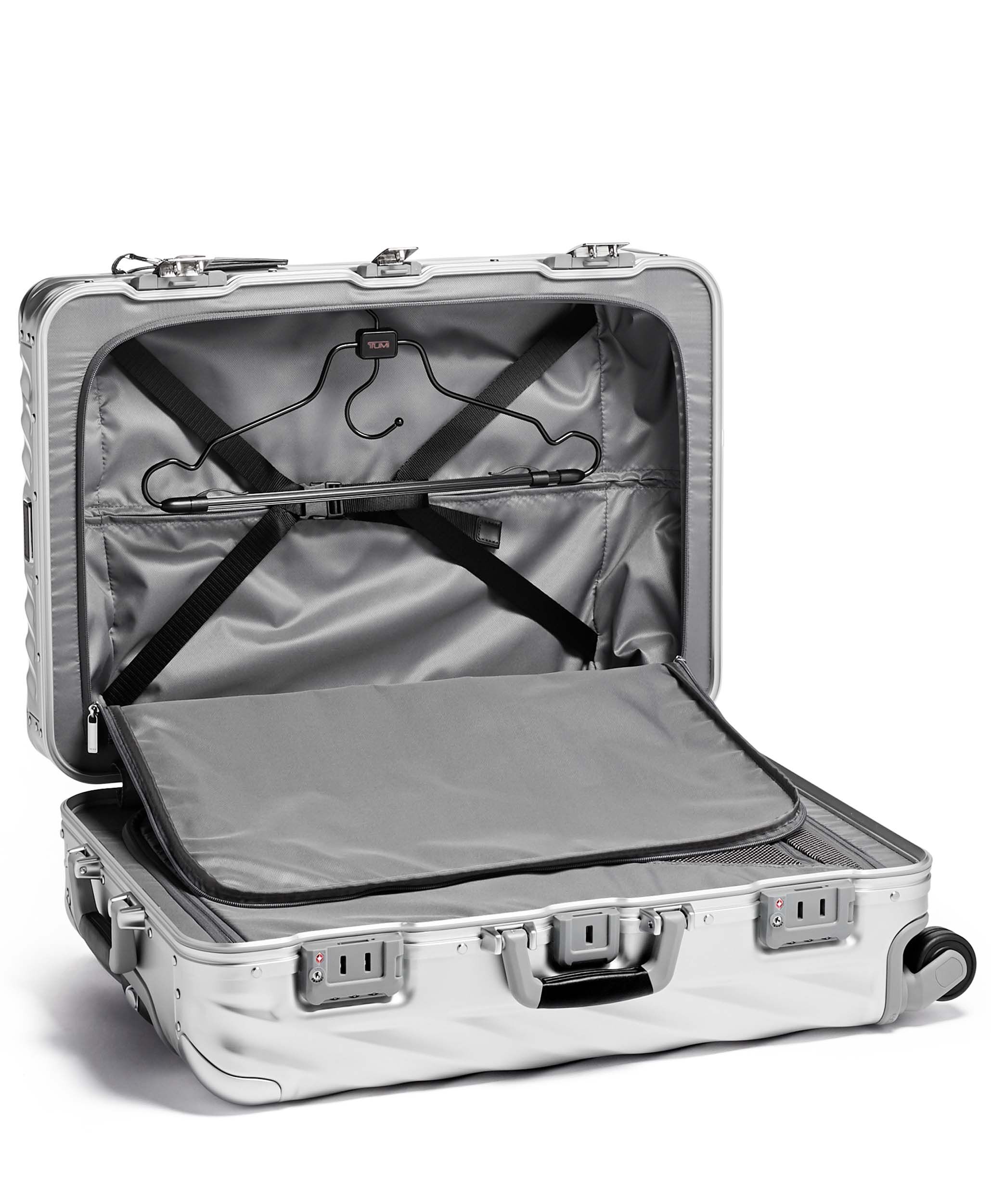 Tumi silver sales suitcase