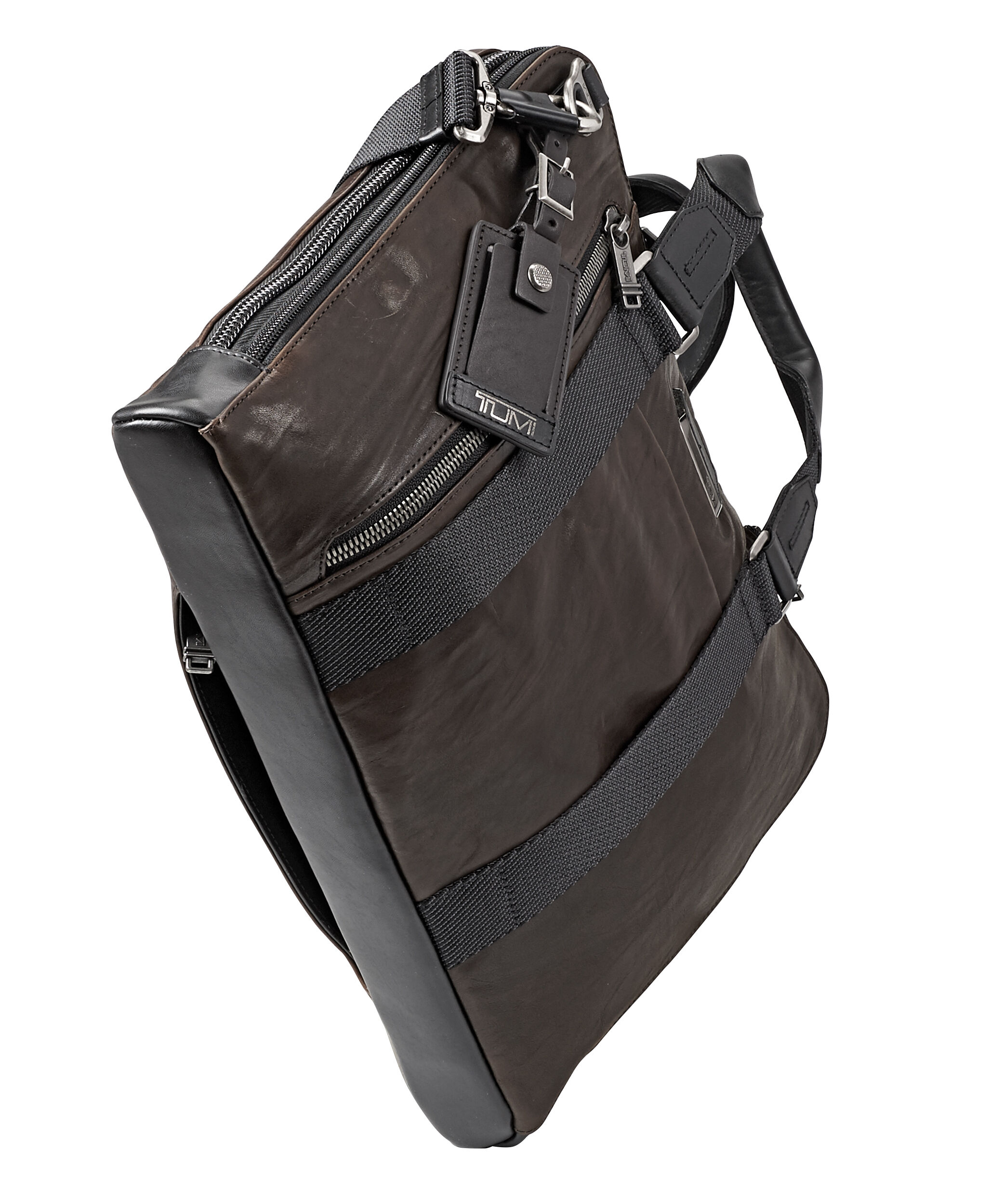tumi alpha bravo leather