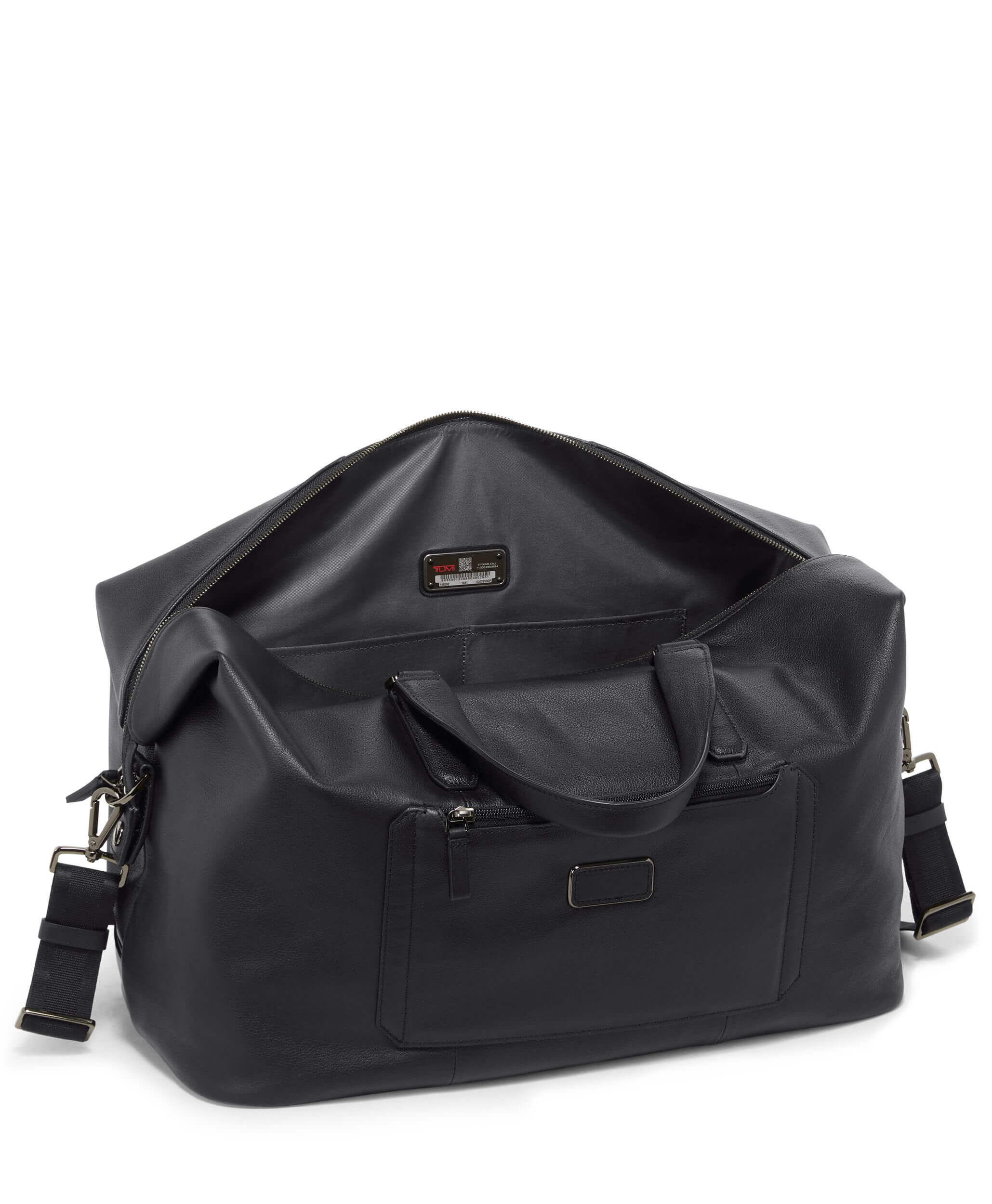 Tumi small soft nylon travel satchel sales