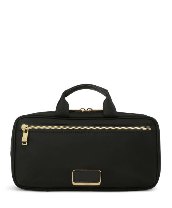 Voyageur Small Madeline Cosmetic Black | TUMI UK