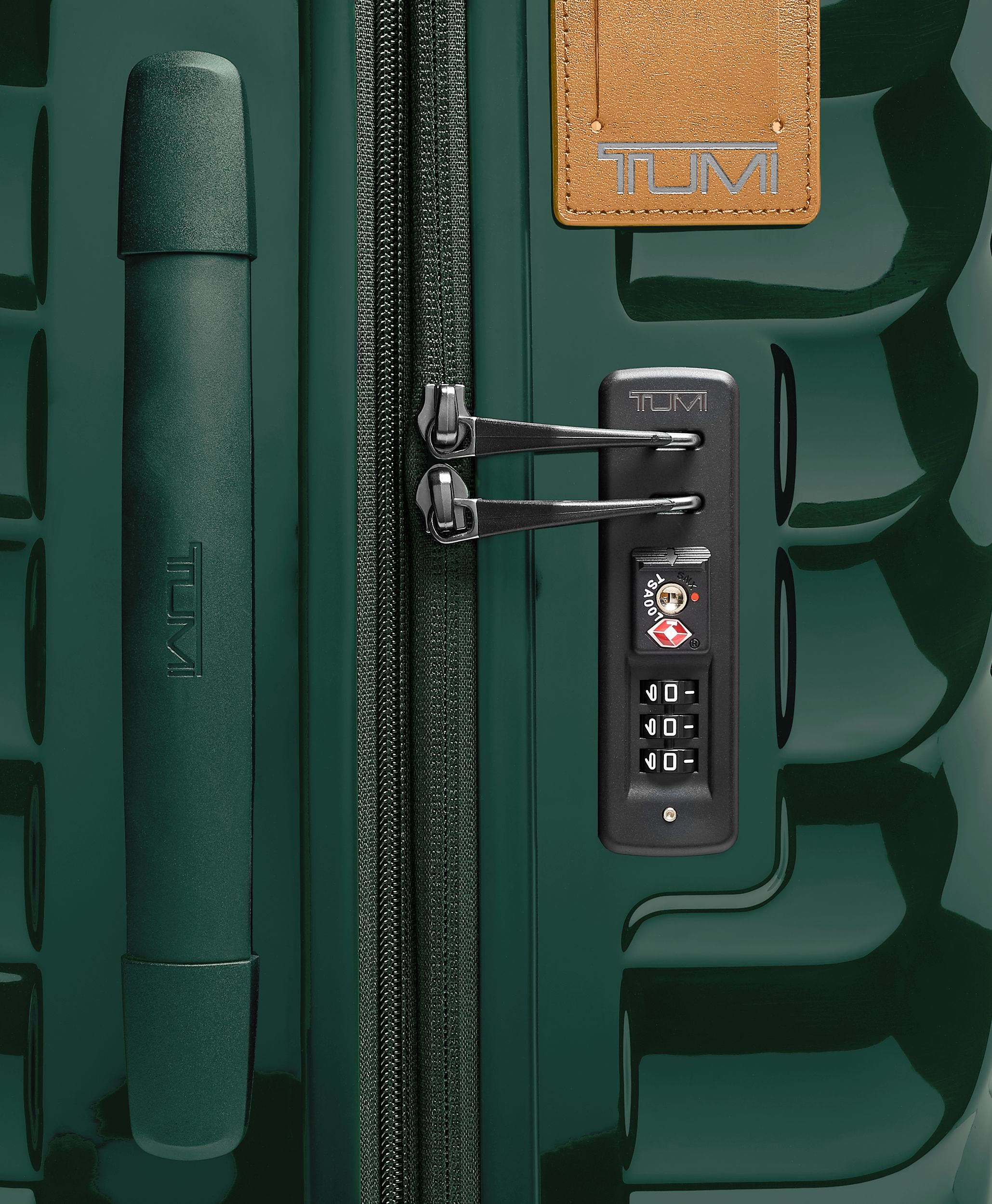 Tumi green luggage sales