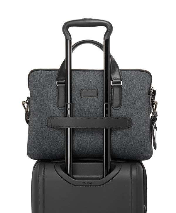 Harrison Sycamore Briefcase Black | TUMI UK