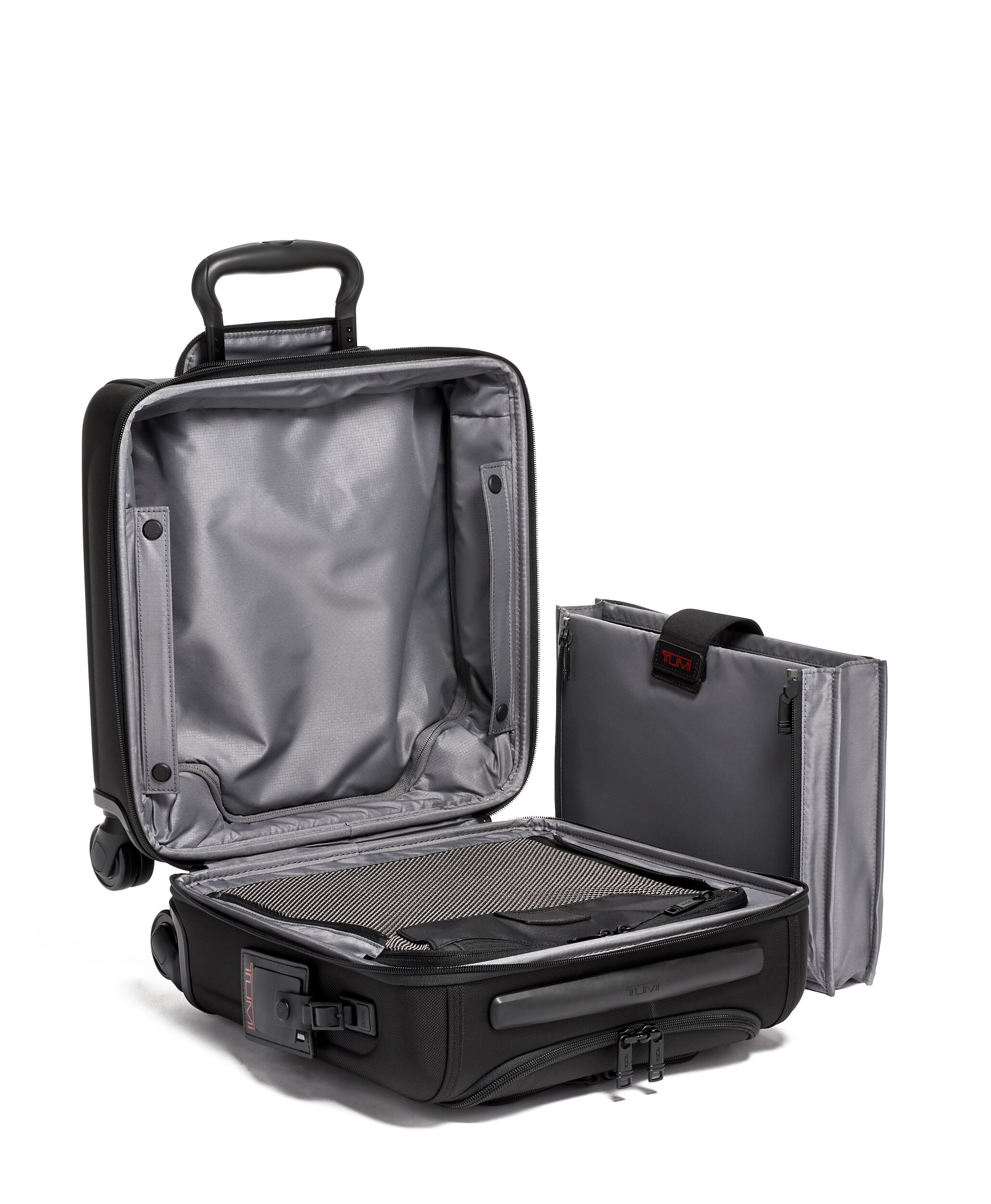 tumi compact 4 wheeled brief