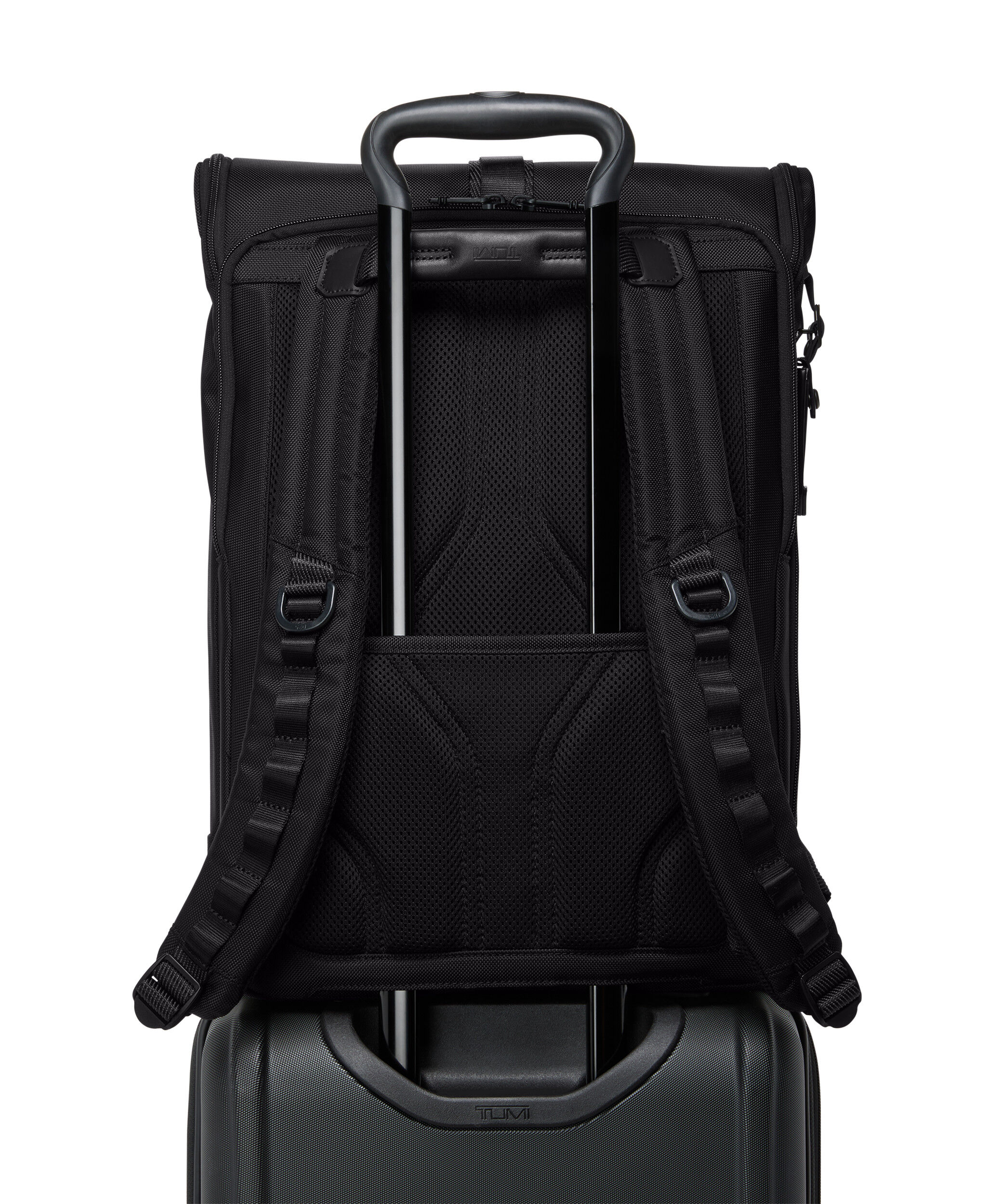 Alpha Bravo Surveillance Flap Backpack Black | TUMI UK