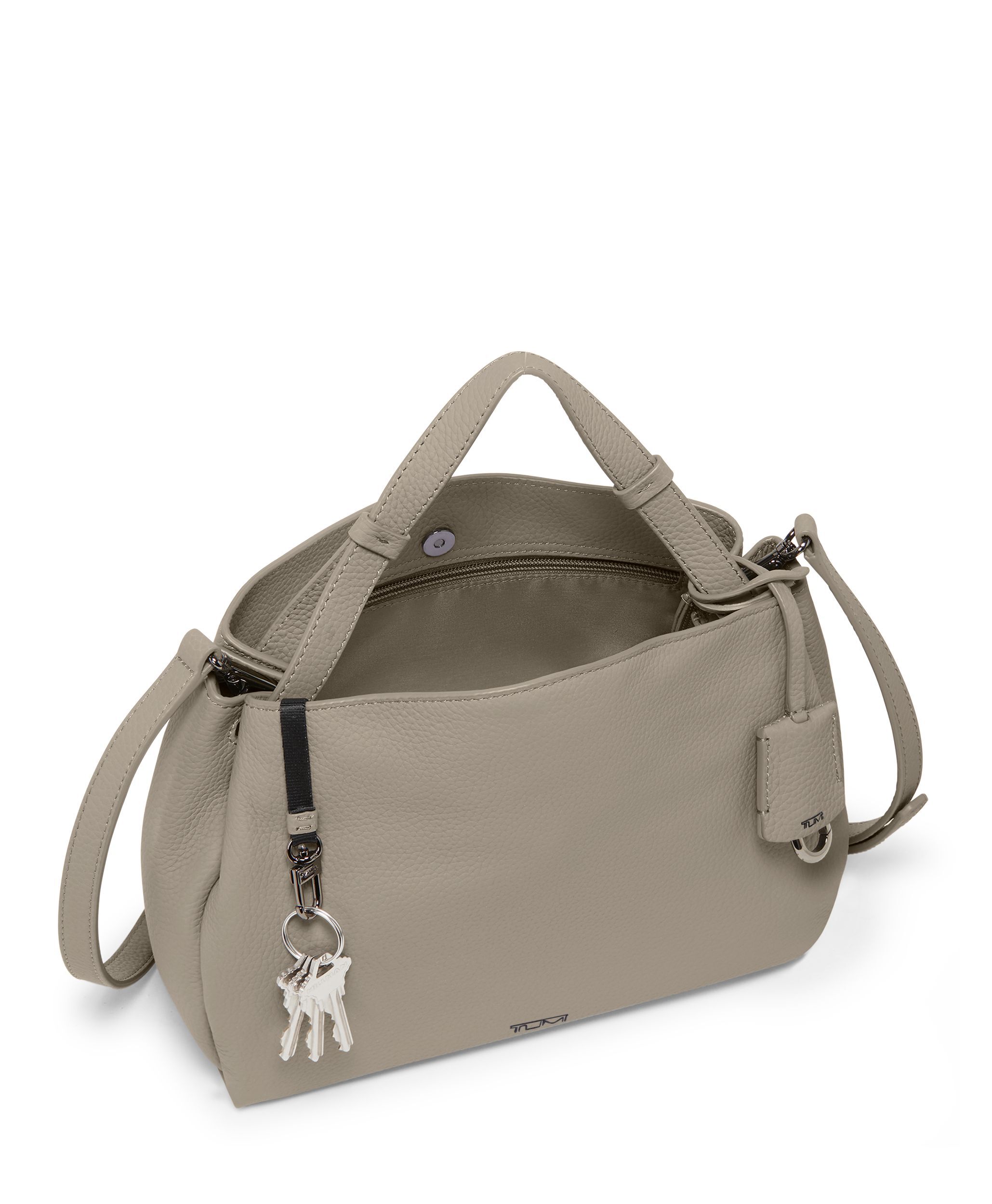 Tumi leather clearance crossbody bag