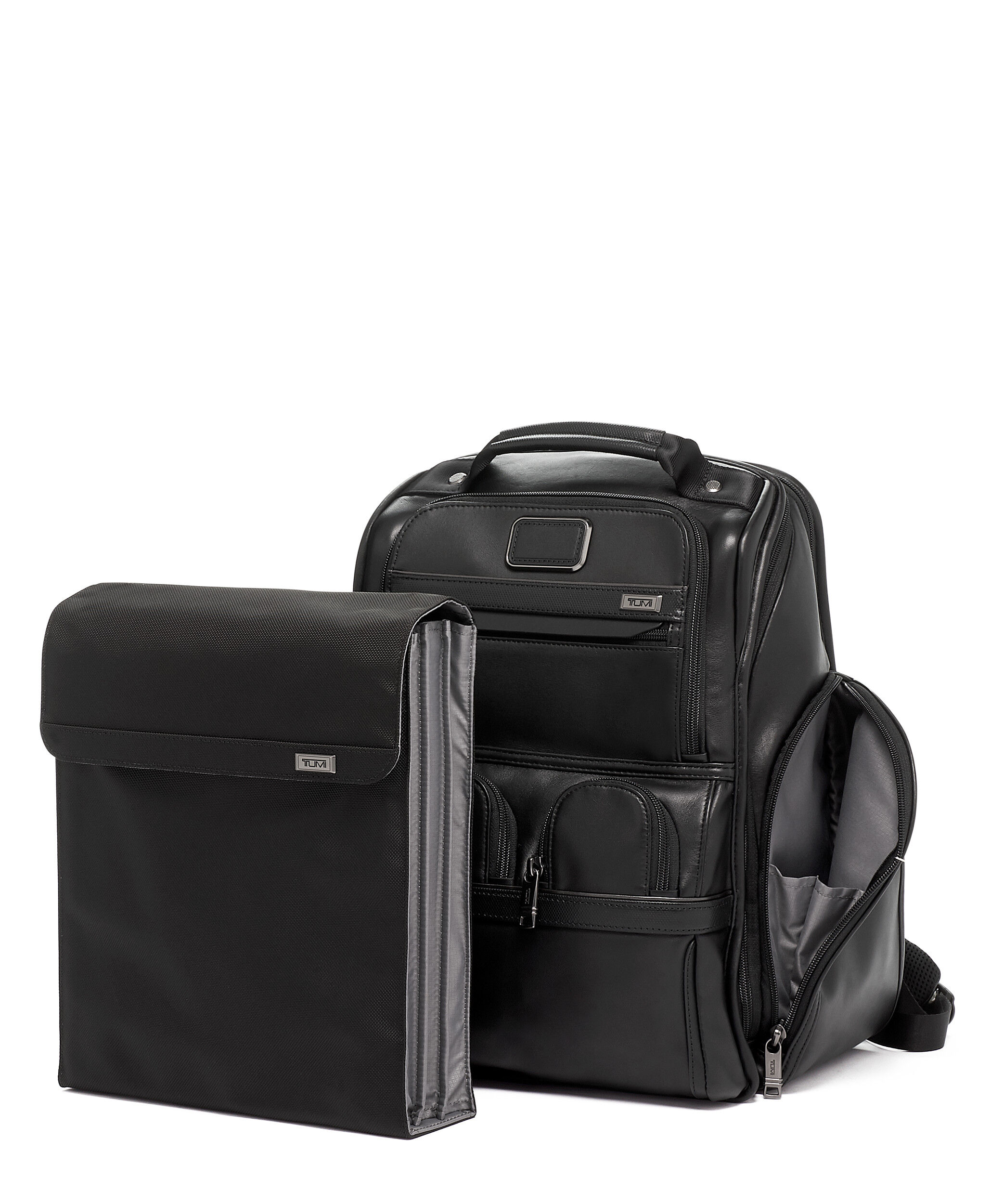 Alpha Compact Laptop Brief Pack Black | TUMI UK