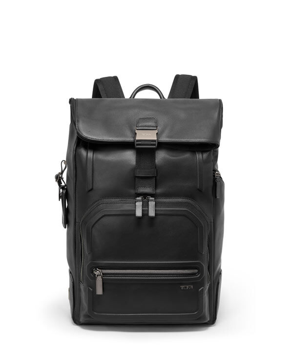 Harrison Osborn Roll Top Backpack Black | TUMI UK