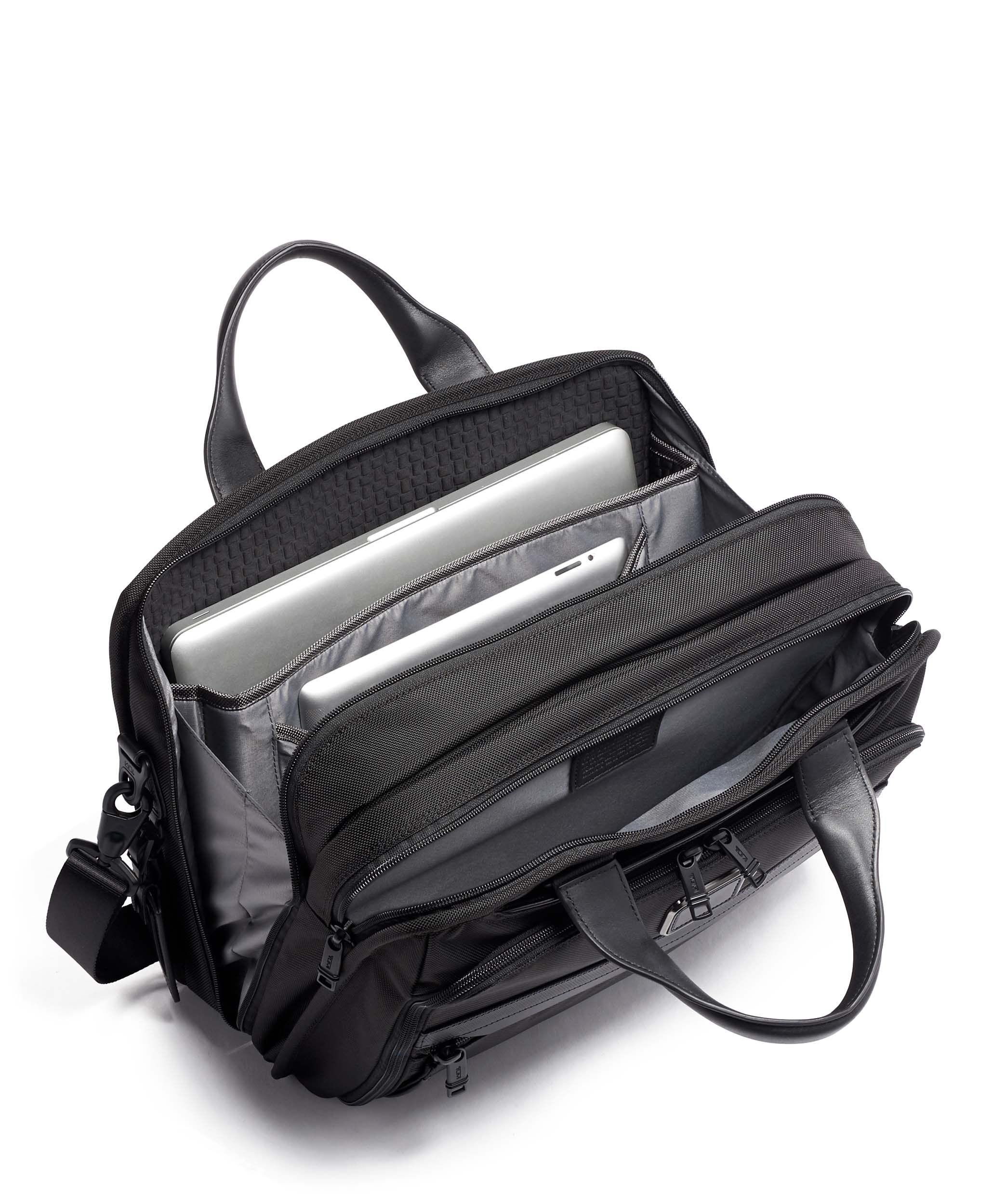 Tumi alpha 2 small screen expandable clearance laptop brief