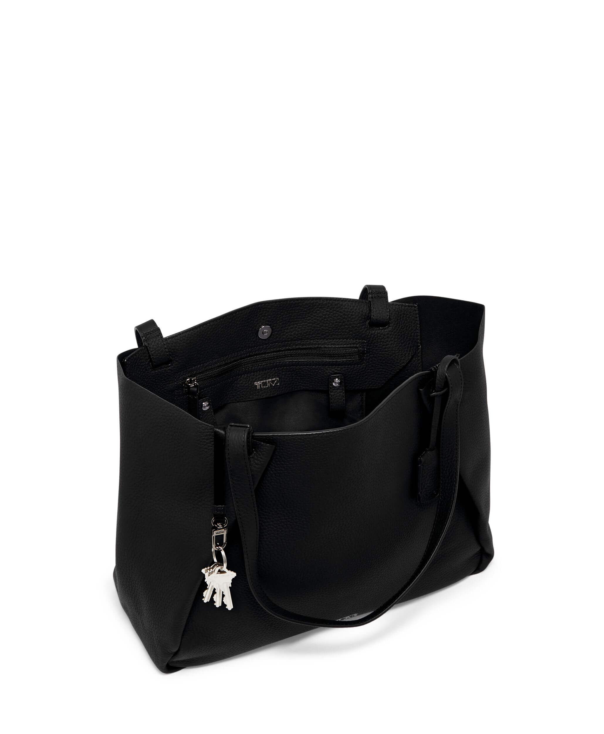 Tumi black new arrivals tote