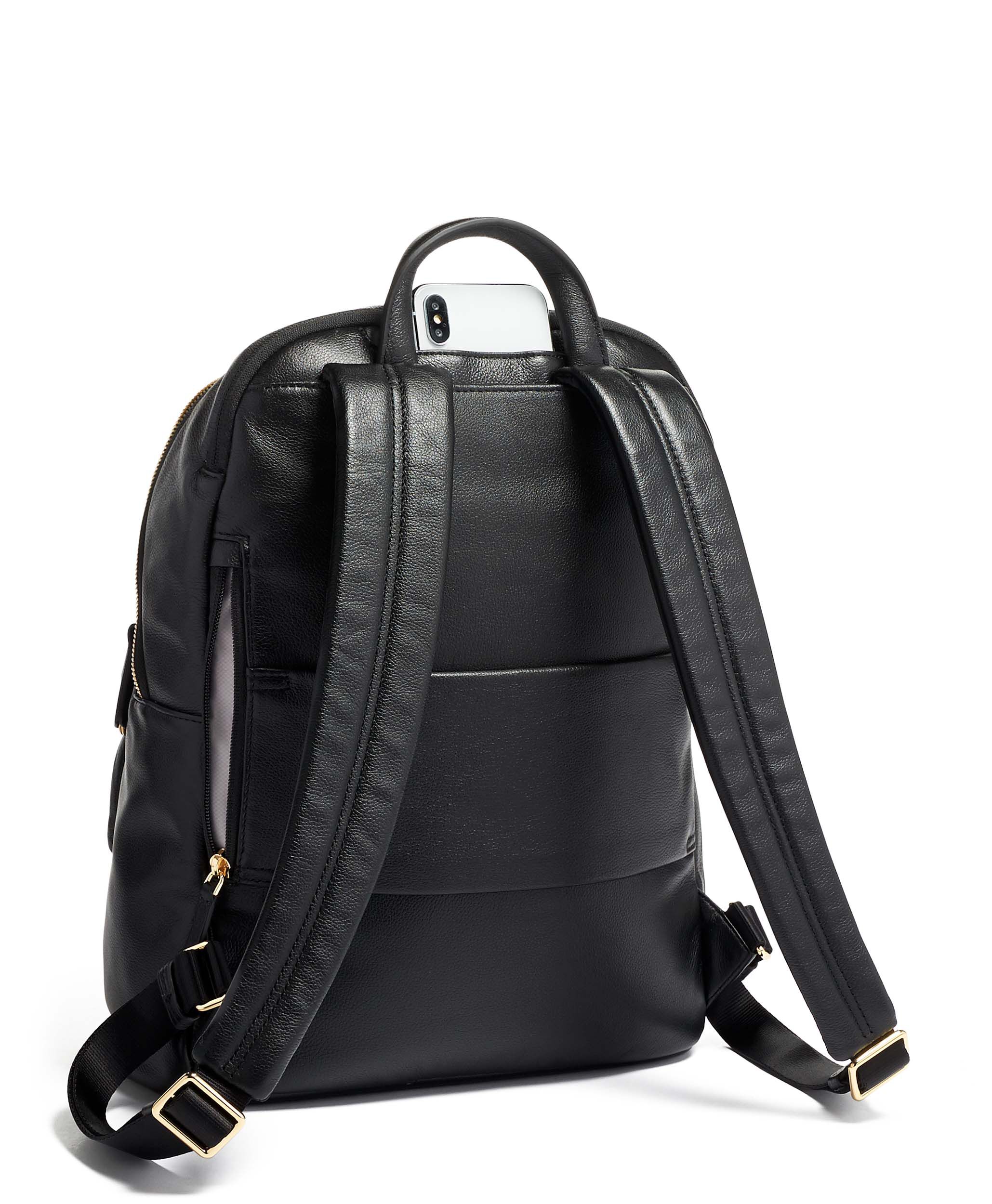 tumi hilden backpack leather