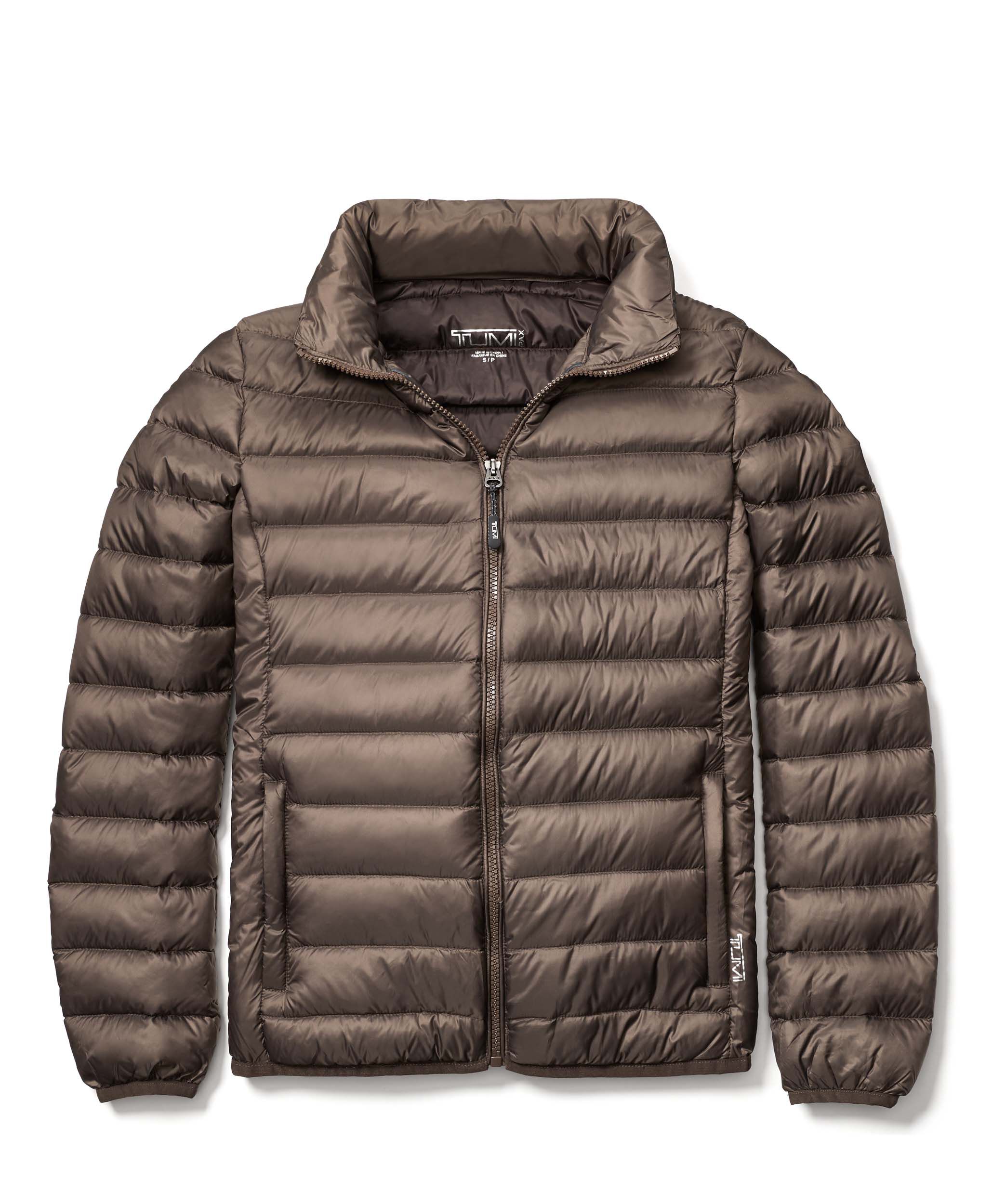 tumi nano hooded packable down jacket