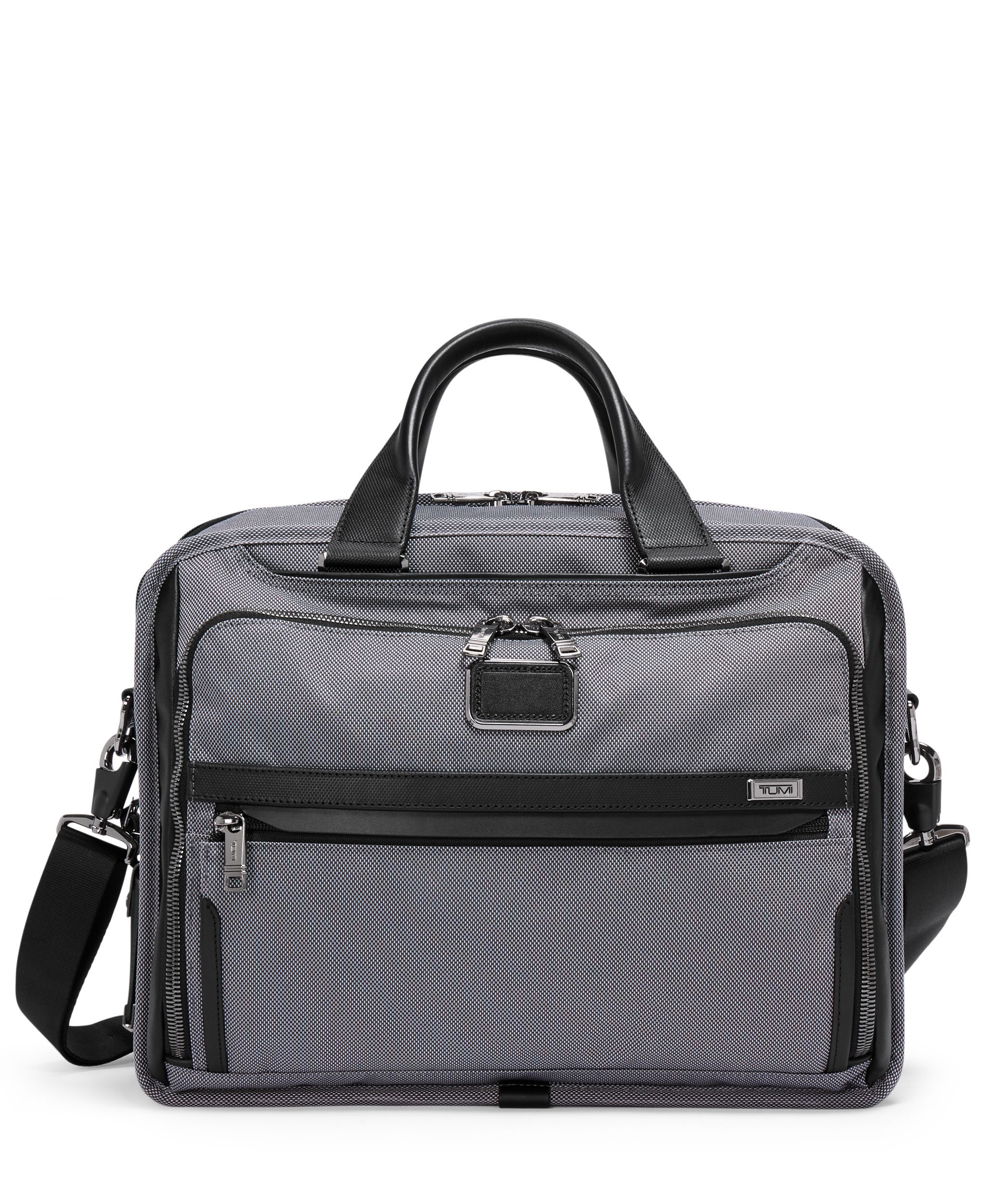 Alpha X Organizer Briefcase Grey TUMI UK