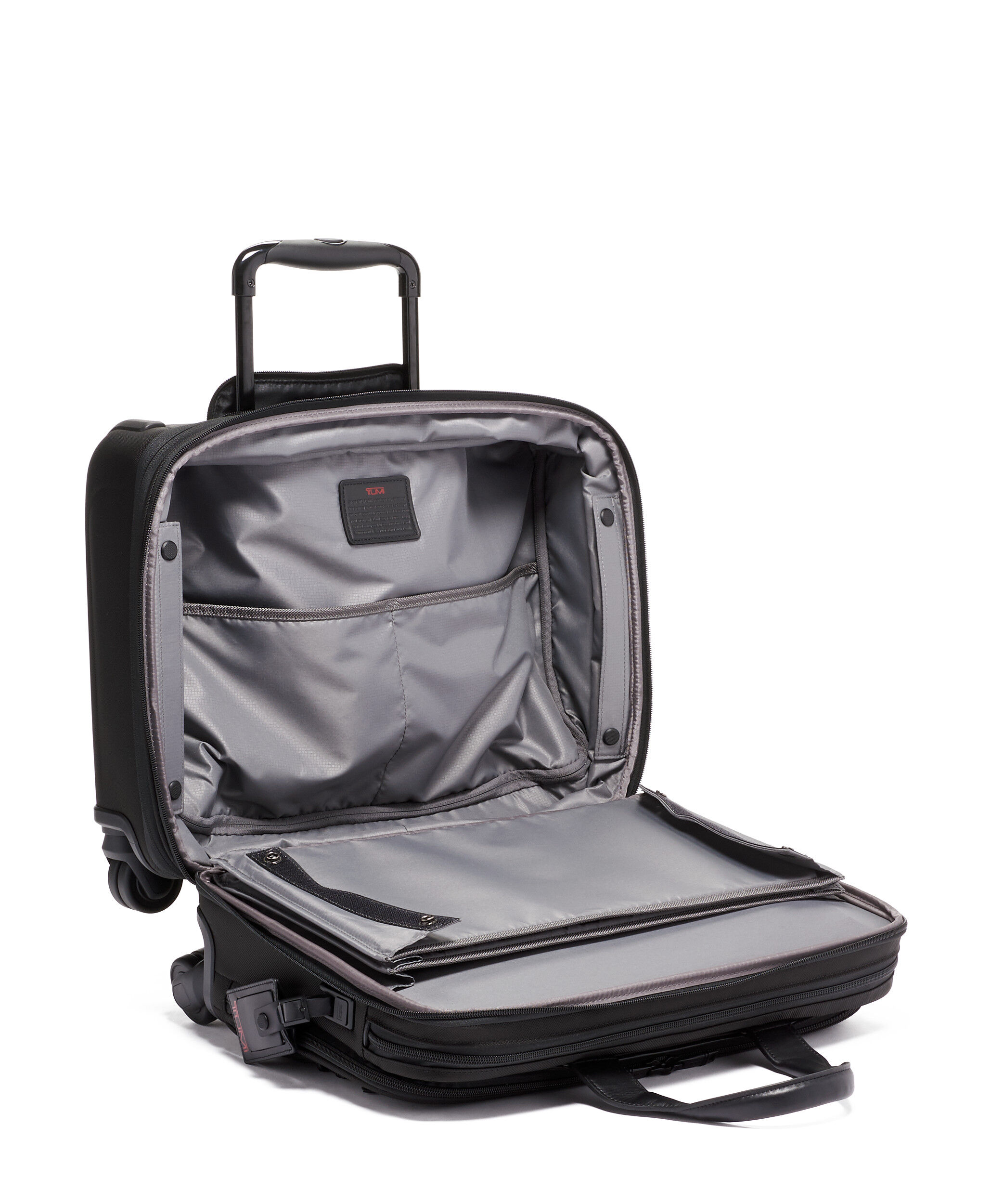 【12月30日まで掲載】TUMI Deluxe Laptop Brief Alpha Deluxe Compact Wheeled Brief 39,5 cm Black | TUMI UK