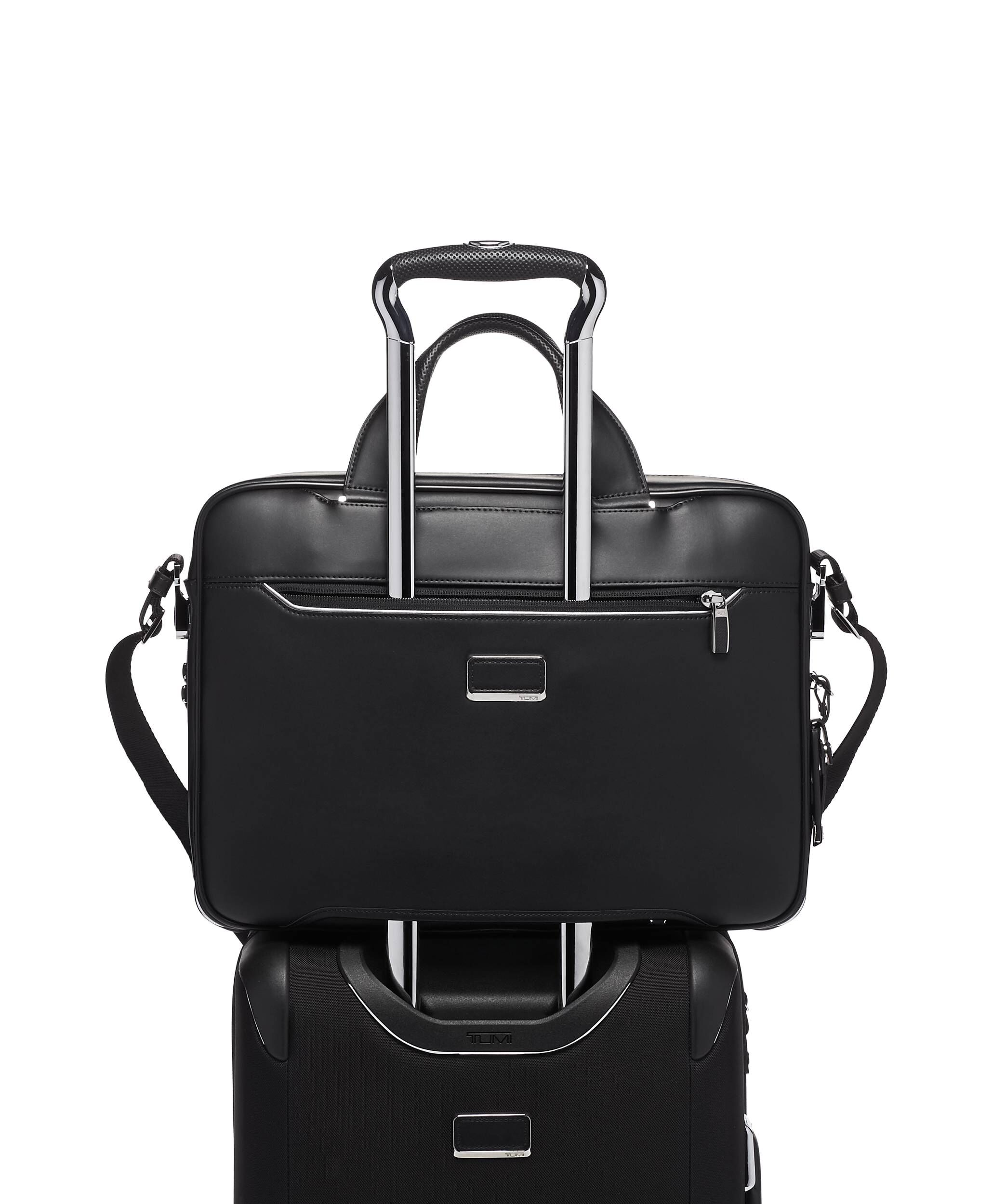 Arrivé Sadler Brief Black | TUMI UK