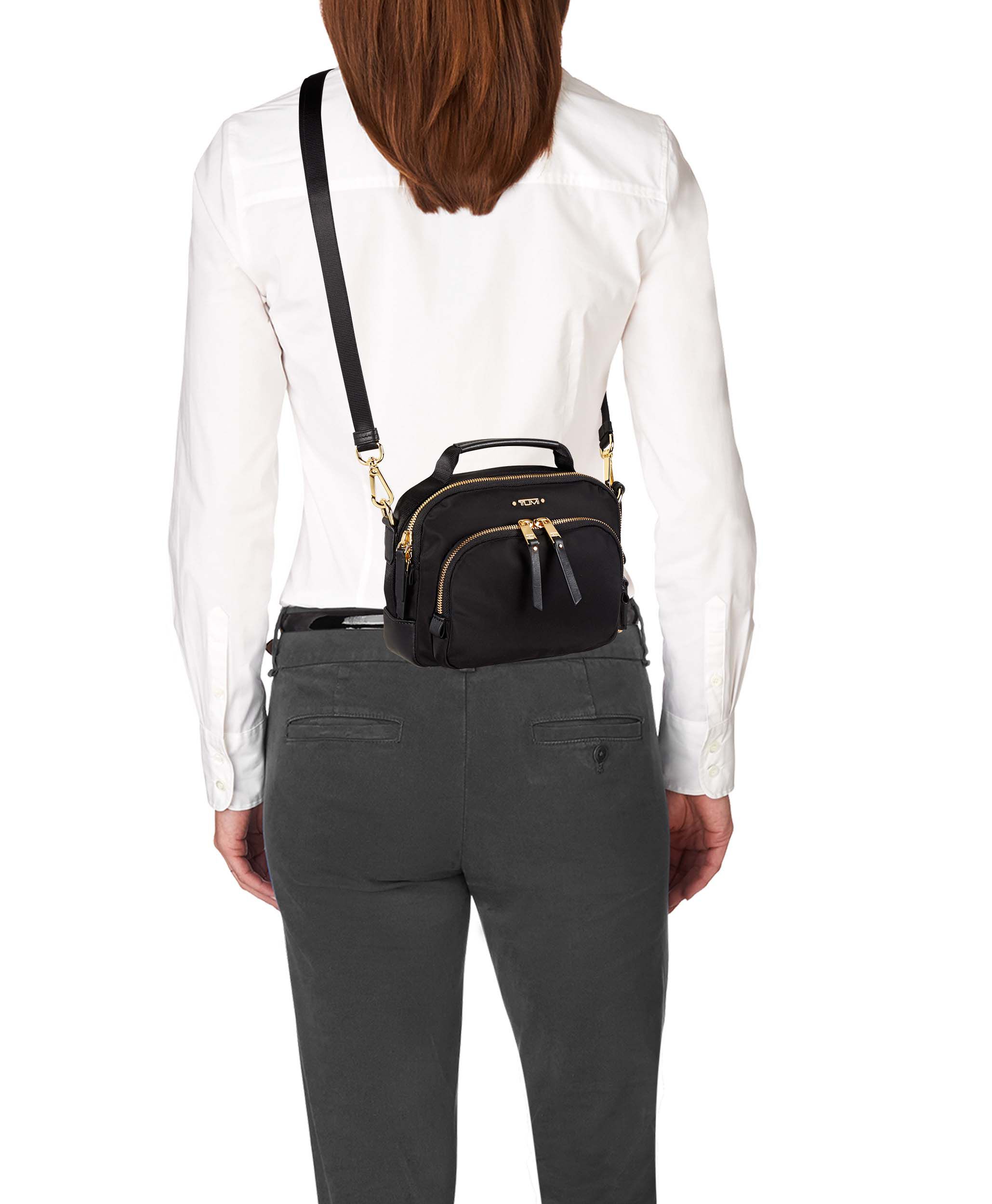 Tumi crossbody nylon sales bag