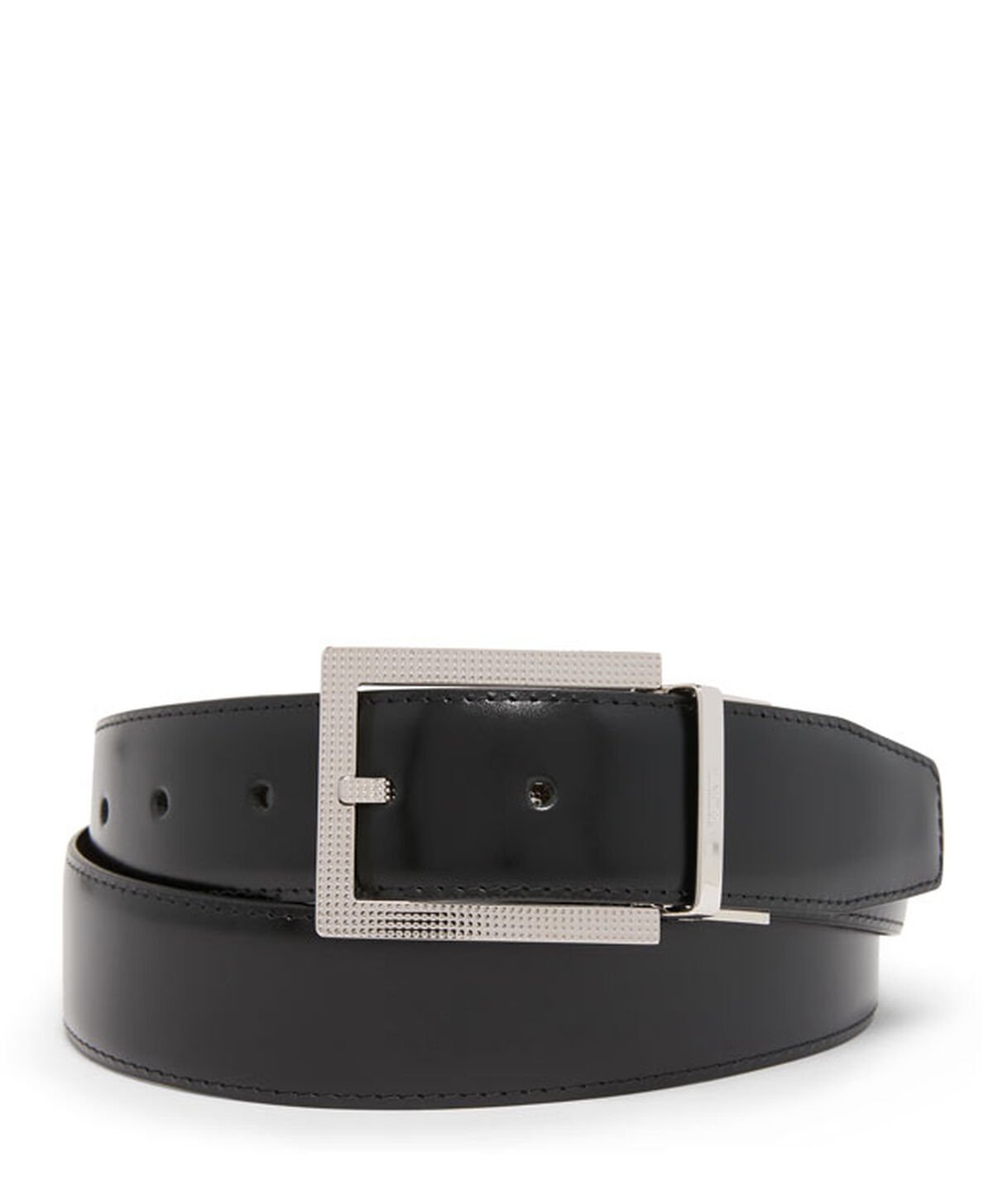 TUMI Reversible Leather Rectangle Prong Belt, 35mm