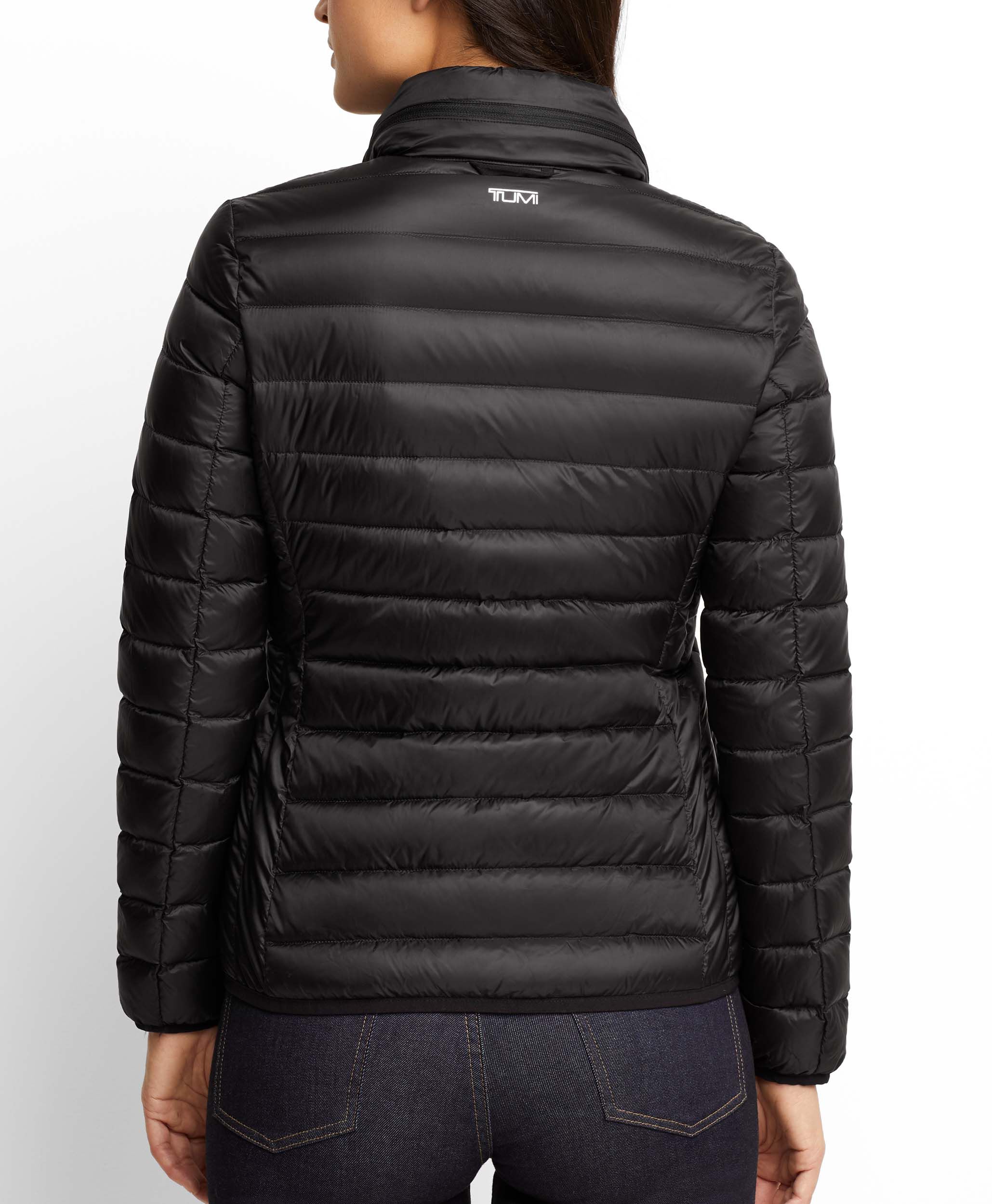 tumi travel puffer jacket