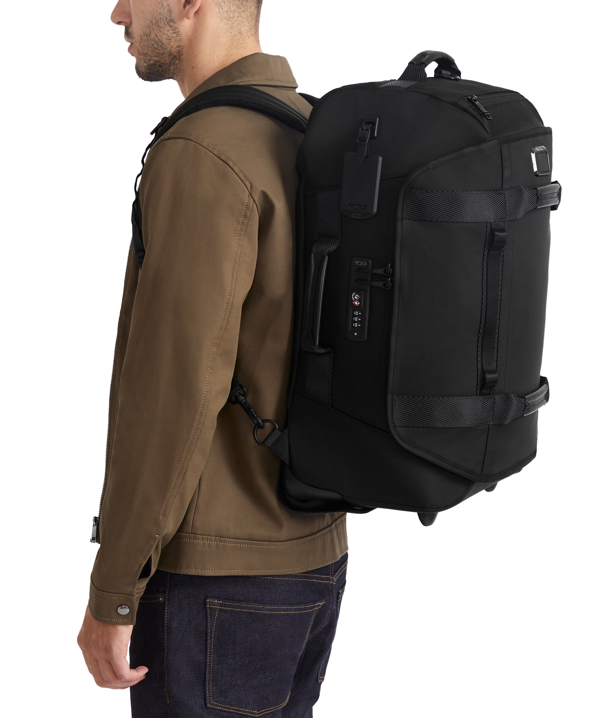 WHEELED DUFFEL Von Alpha Bravo Travel - Schwarz, Rolltrolley Für Reise, Sport, Wochenendtrips