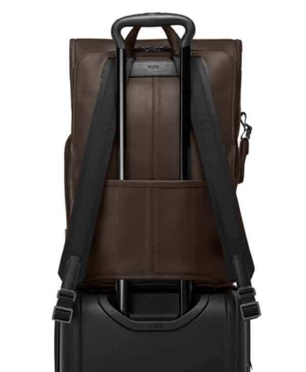 Harrison Osborn Roll Top Backpack Brown | TUMI UK