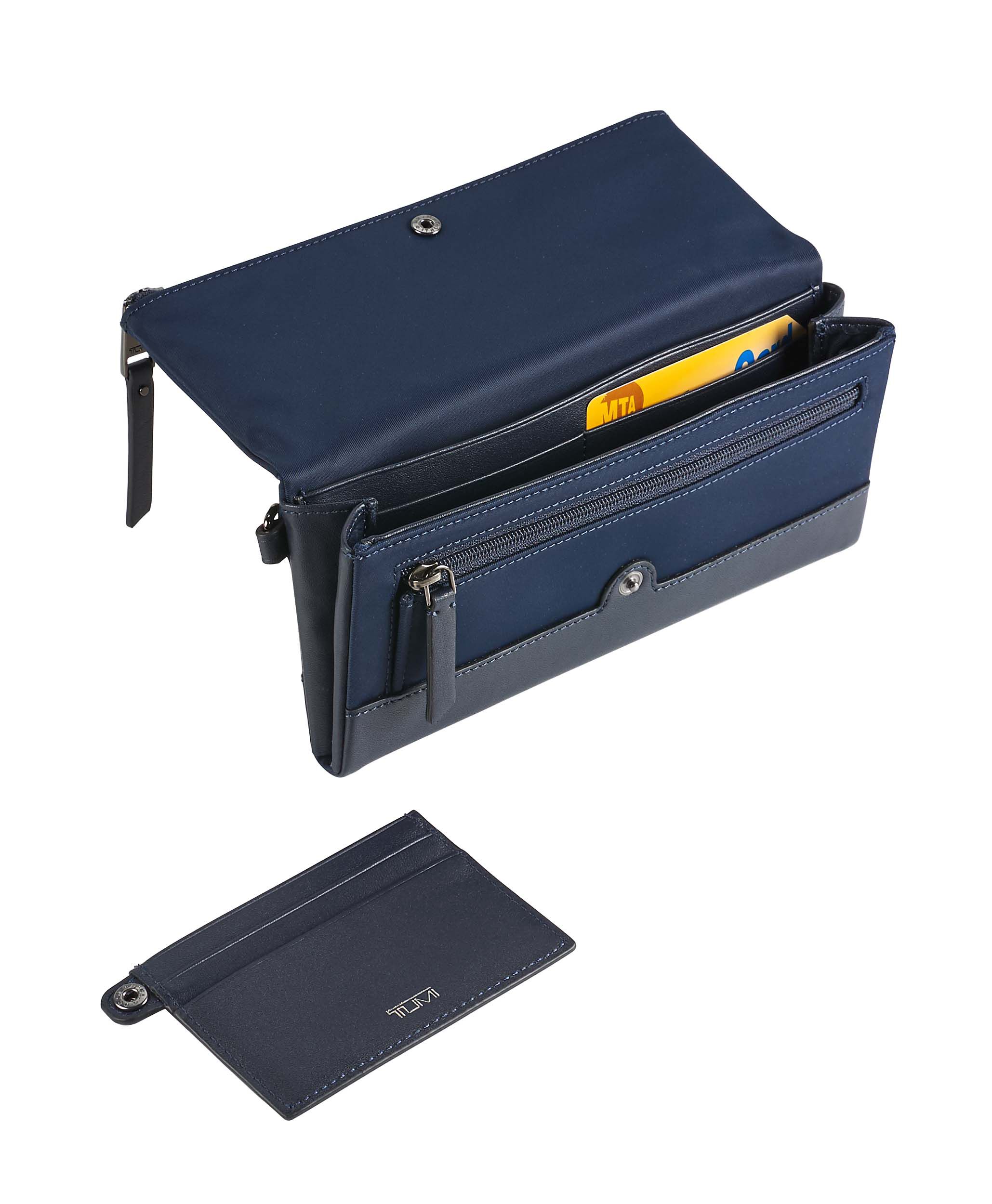 tumi continental wallet