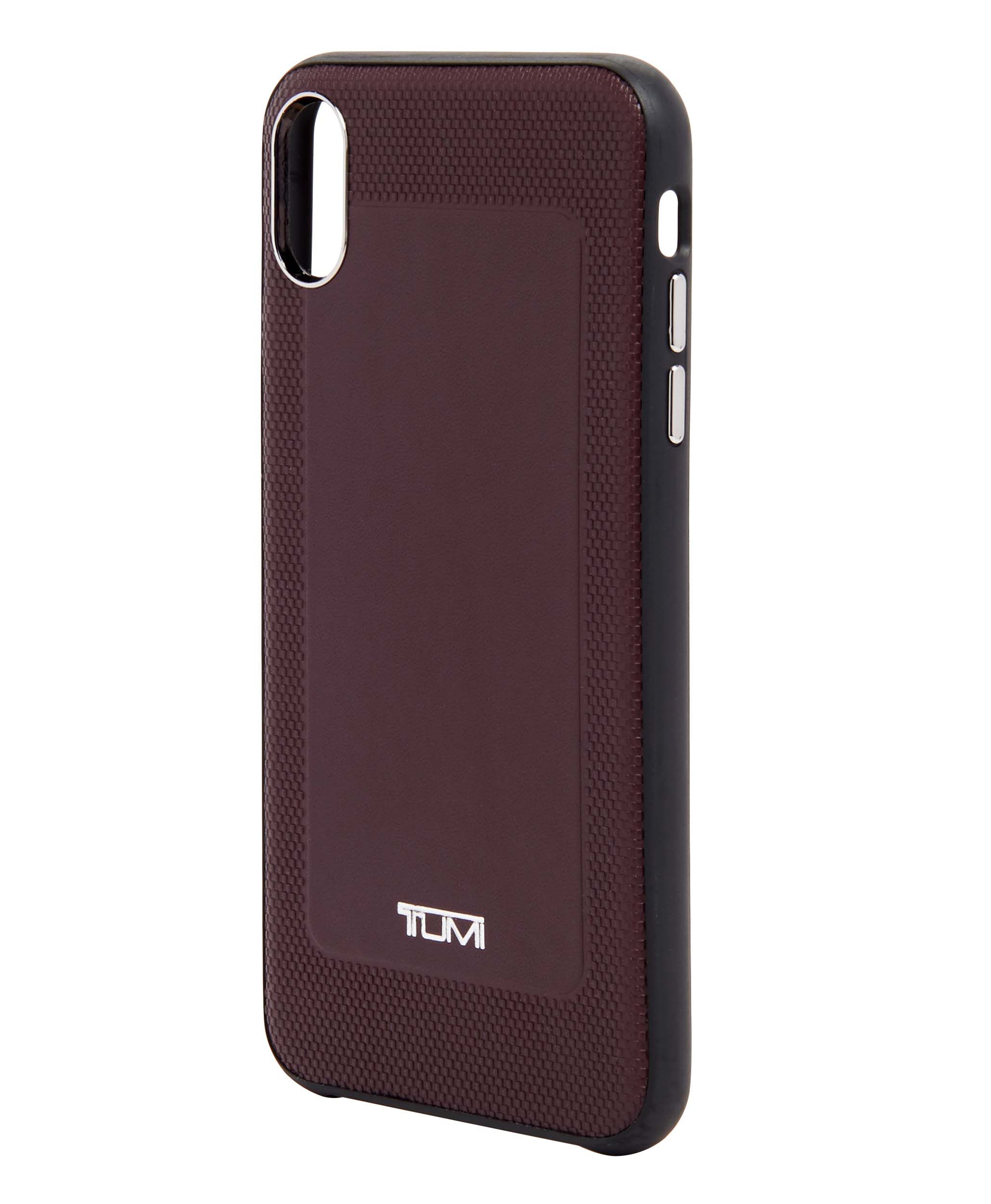 tumi leather wrap case iphone x