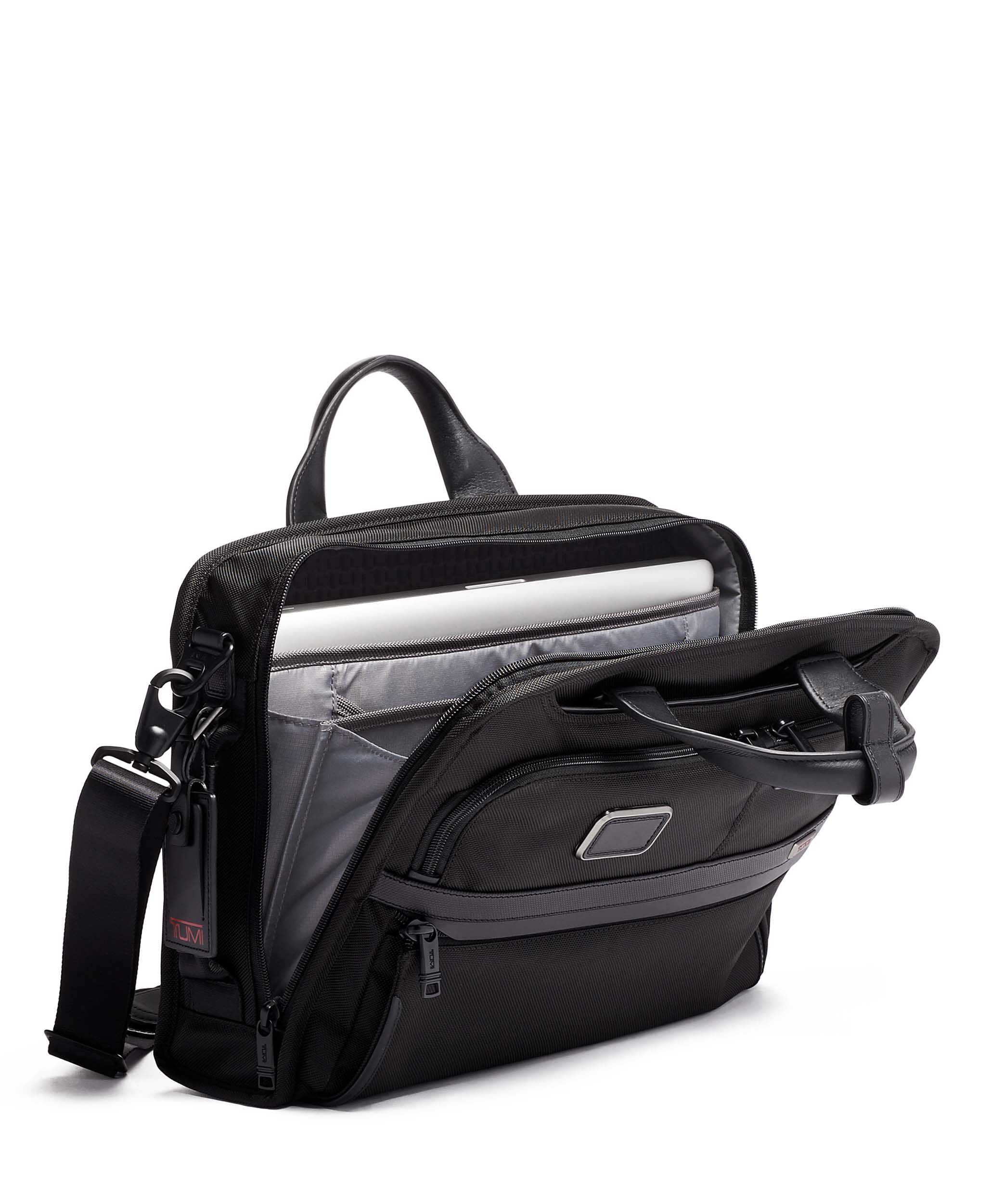 TUMI ALPHA 3 アルファスリースリム Alpha 3 Slim Three Way Briefcase Black | TUMI UK