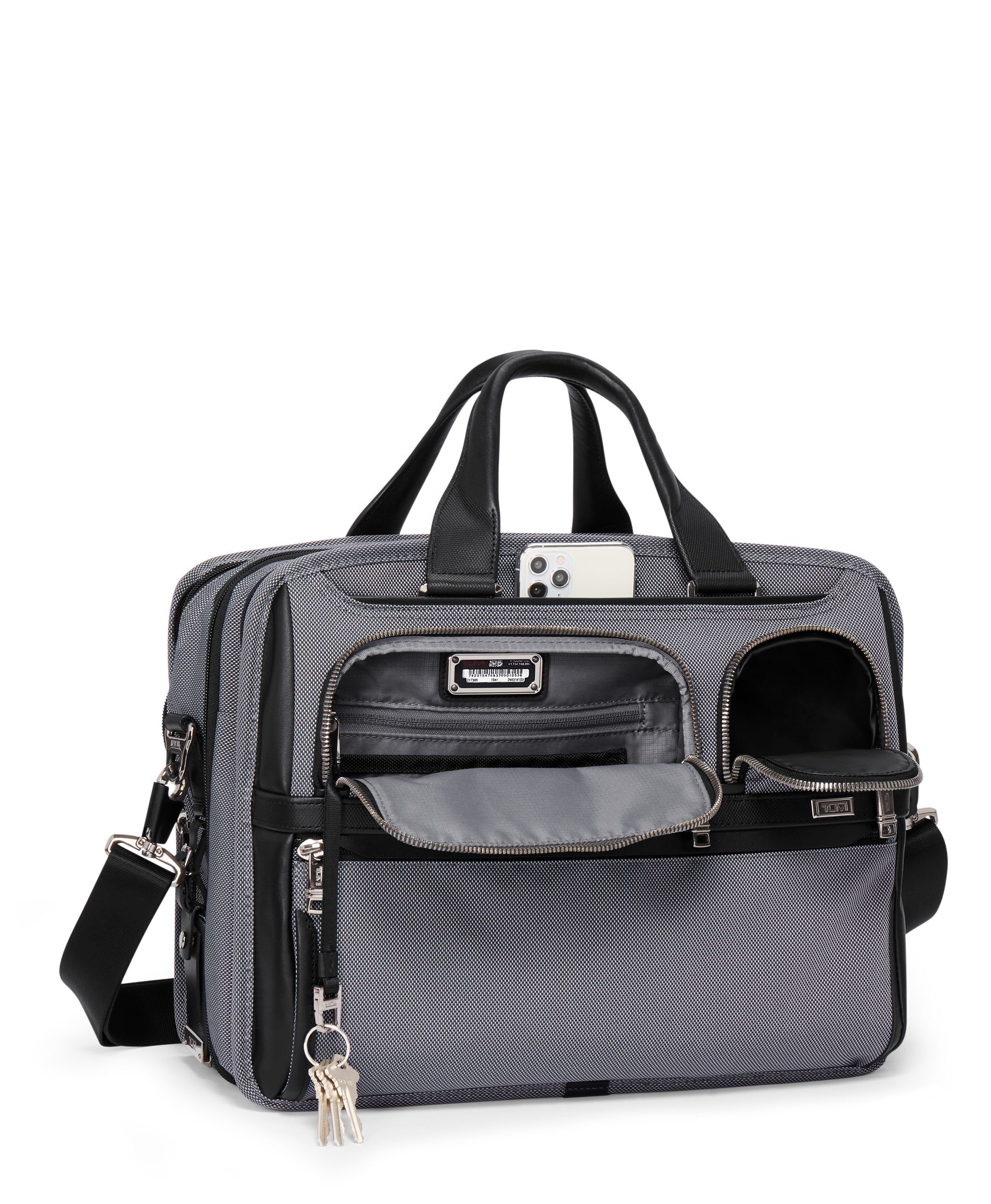 Alpha X Expandable Organizer Laptop Brief TUMI UK