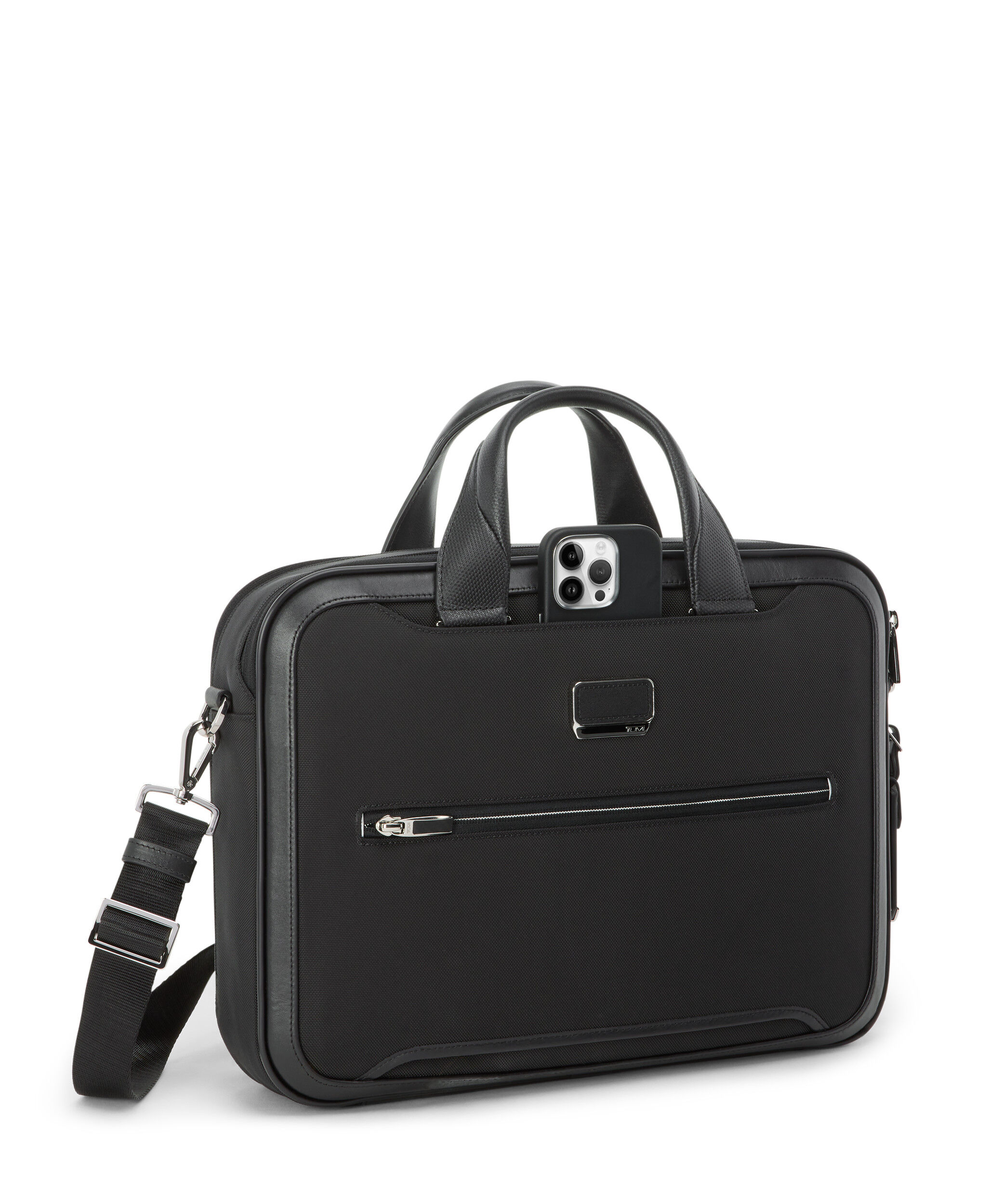 Arrivé Sadler Large Brief Black | TUMI UK