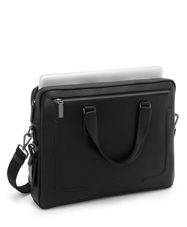 Harrison Avondale Top Zip Brief Black | TUMI UK