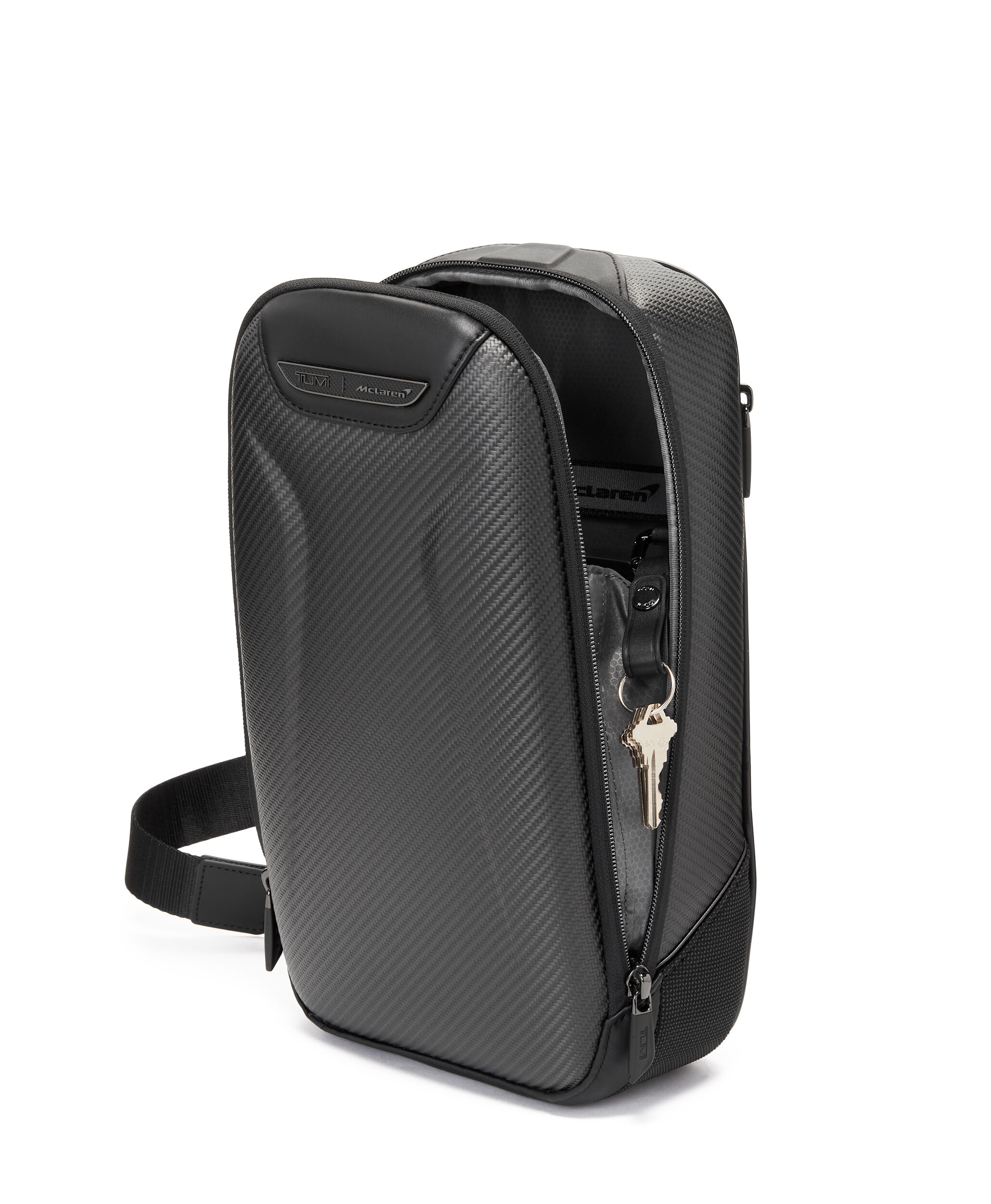 Tumi vertical discount messenger bag