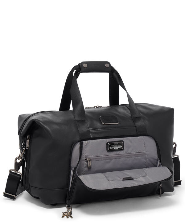 Alpha 3 Double Expansion Travel Satchel Black | TUMI UK