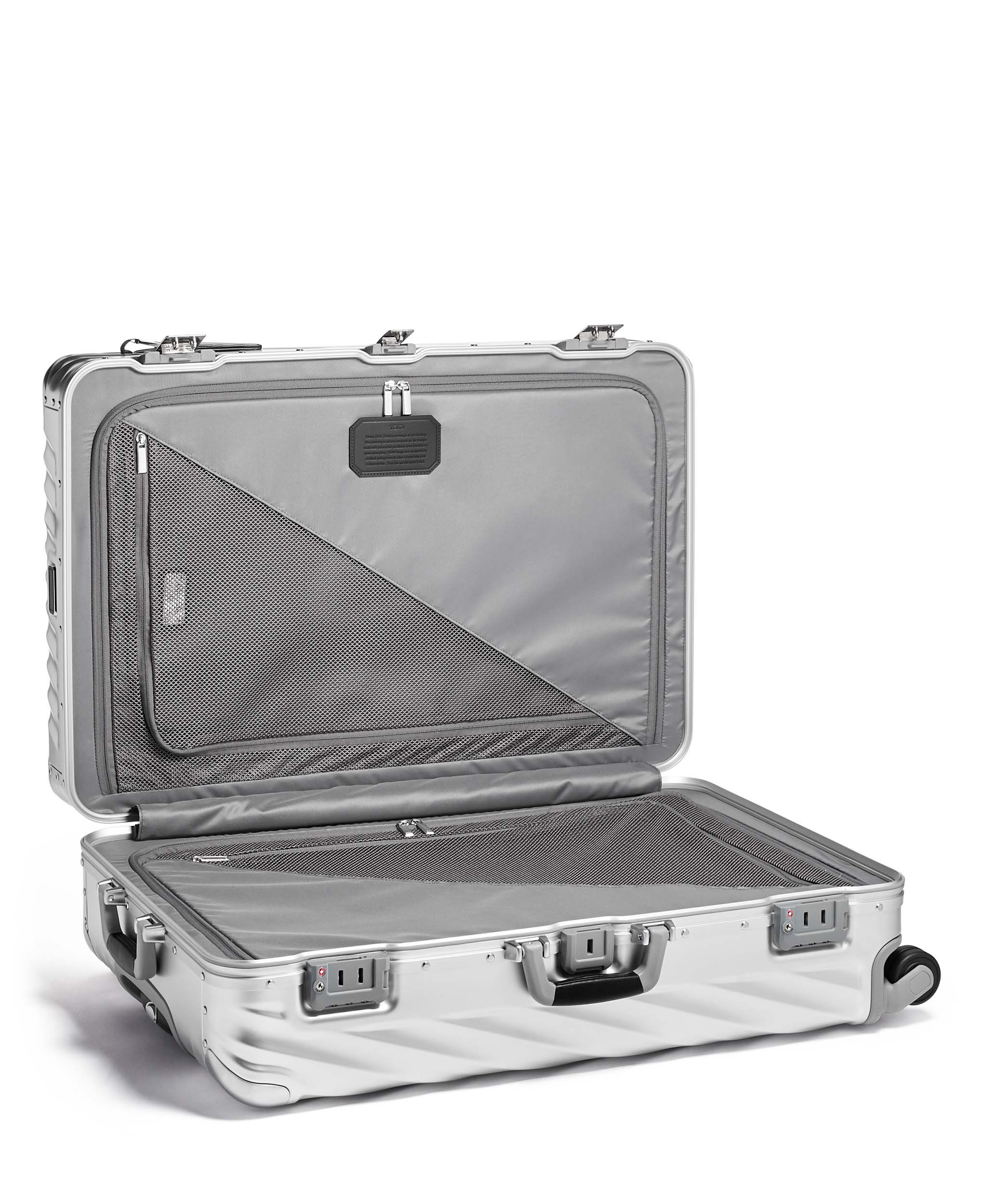19 Degree Aluminium Extended Trip Checked Luggage 77 5 cm TUMI UK