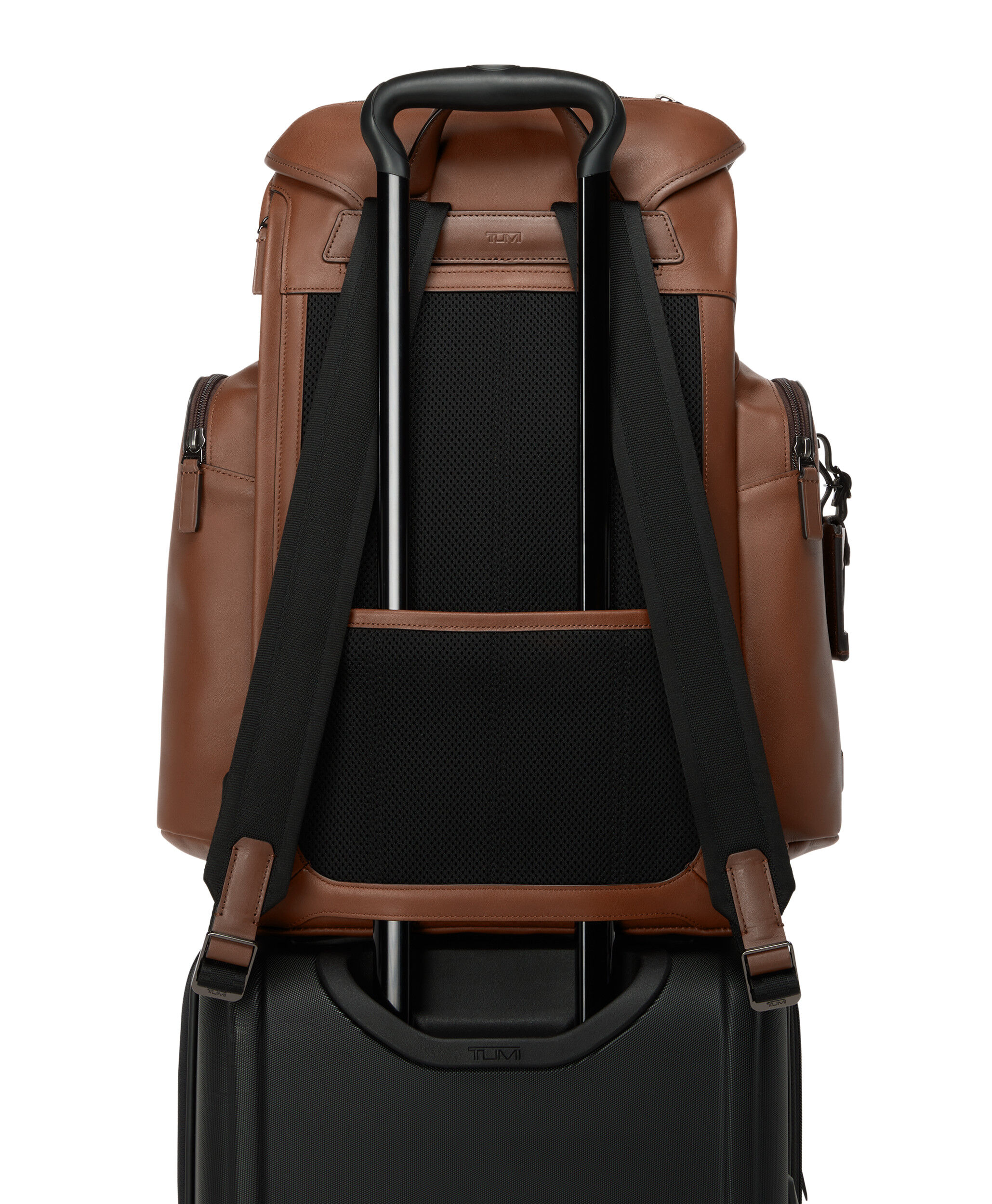 Harrison Griffen Flap Backpack Brown | TUMI UK