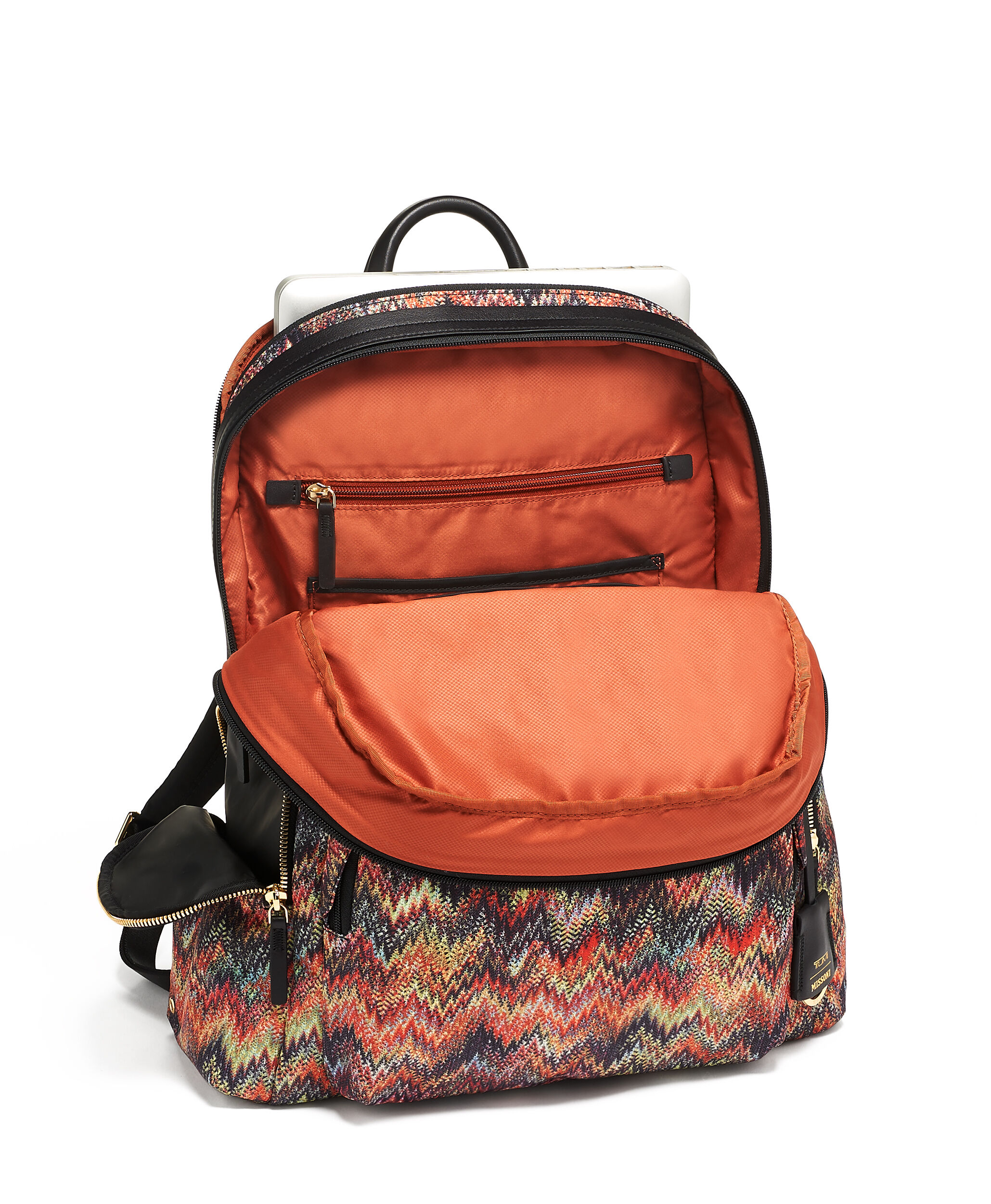 tumi brown backpack