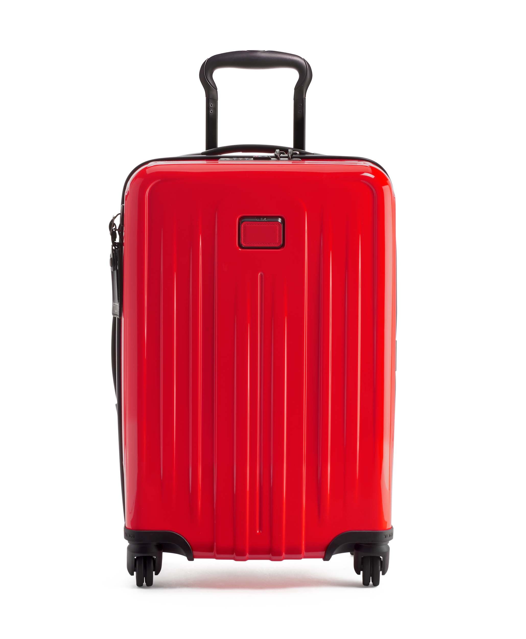 Tumi red carry on clearance