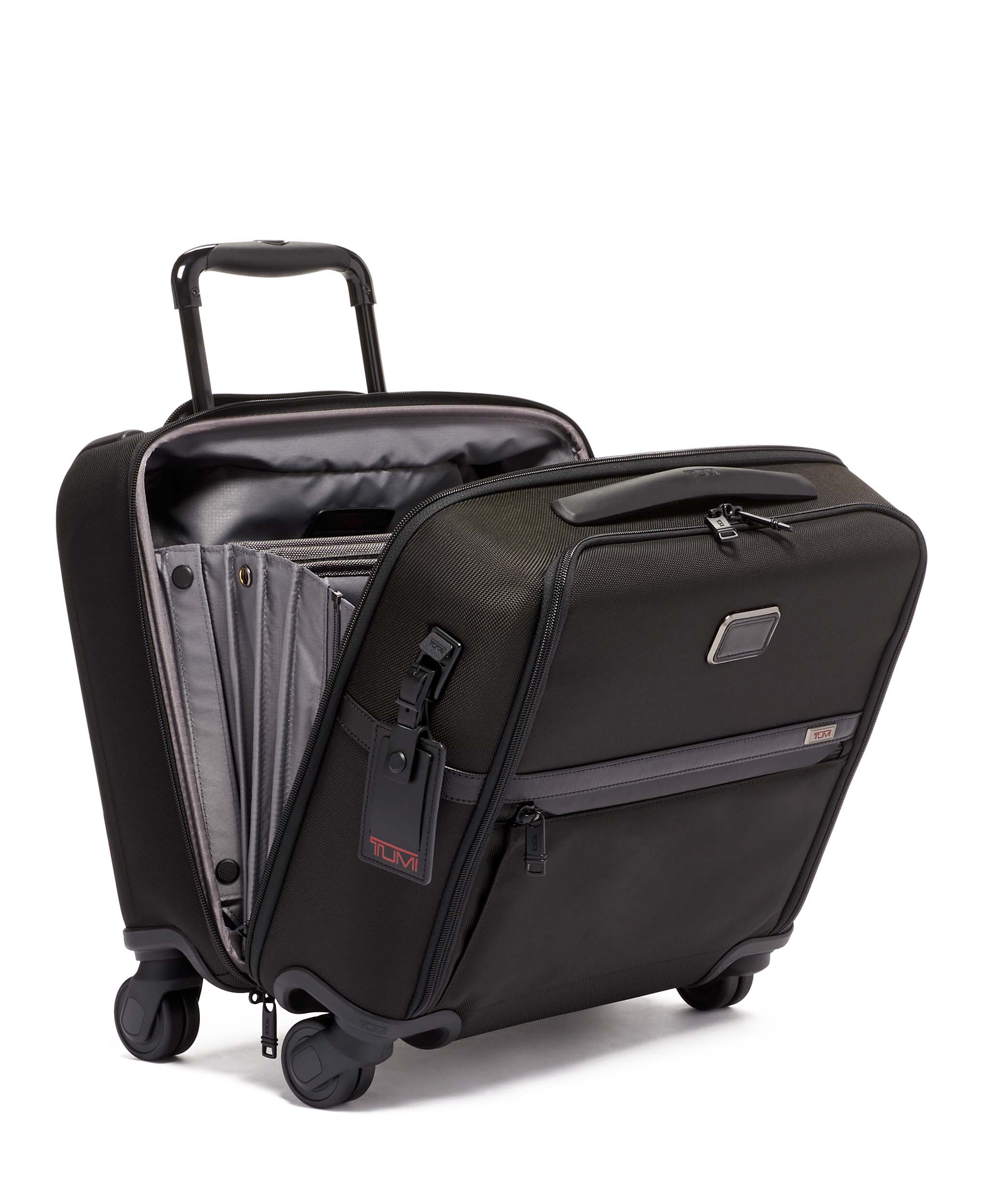 Alpha 3 Compact Wheeled Brief 40,5 cm Black | TUMI UK