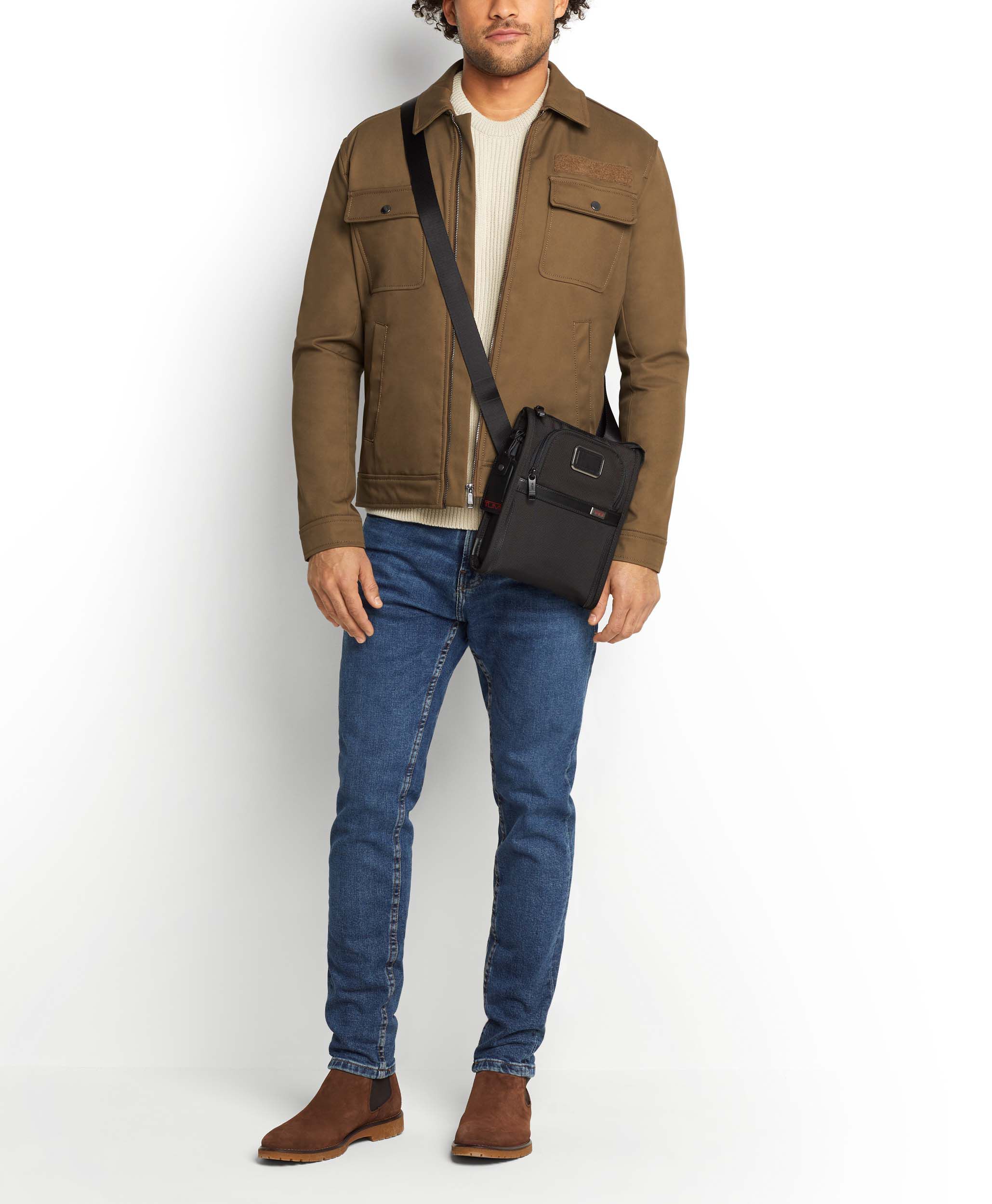 Tumi pocket bag small clearance