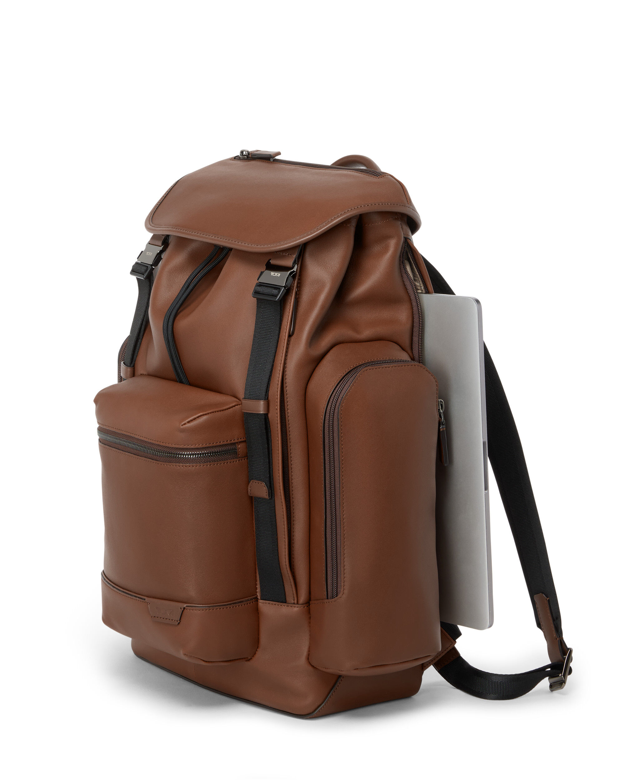 Harrison Griffen Flap Backpack Brown | TUMI UK