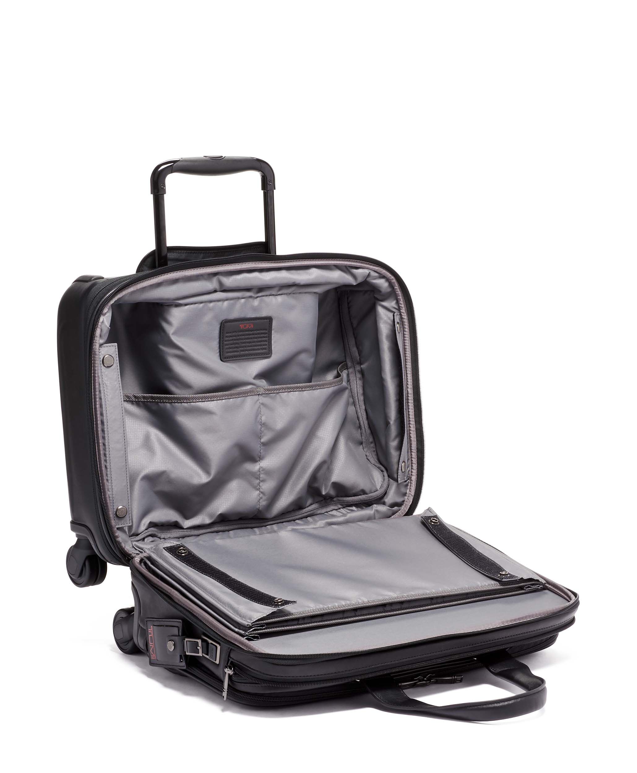 tumi 2 wheeled briefcase