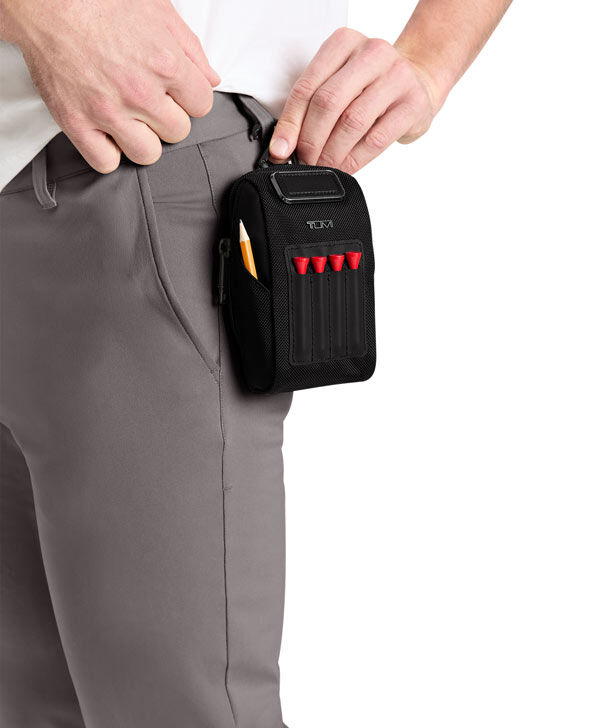 Travel Accessory Golf Pouch with Tees Black | TUMI UK
