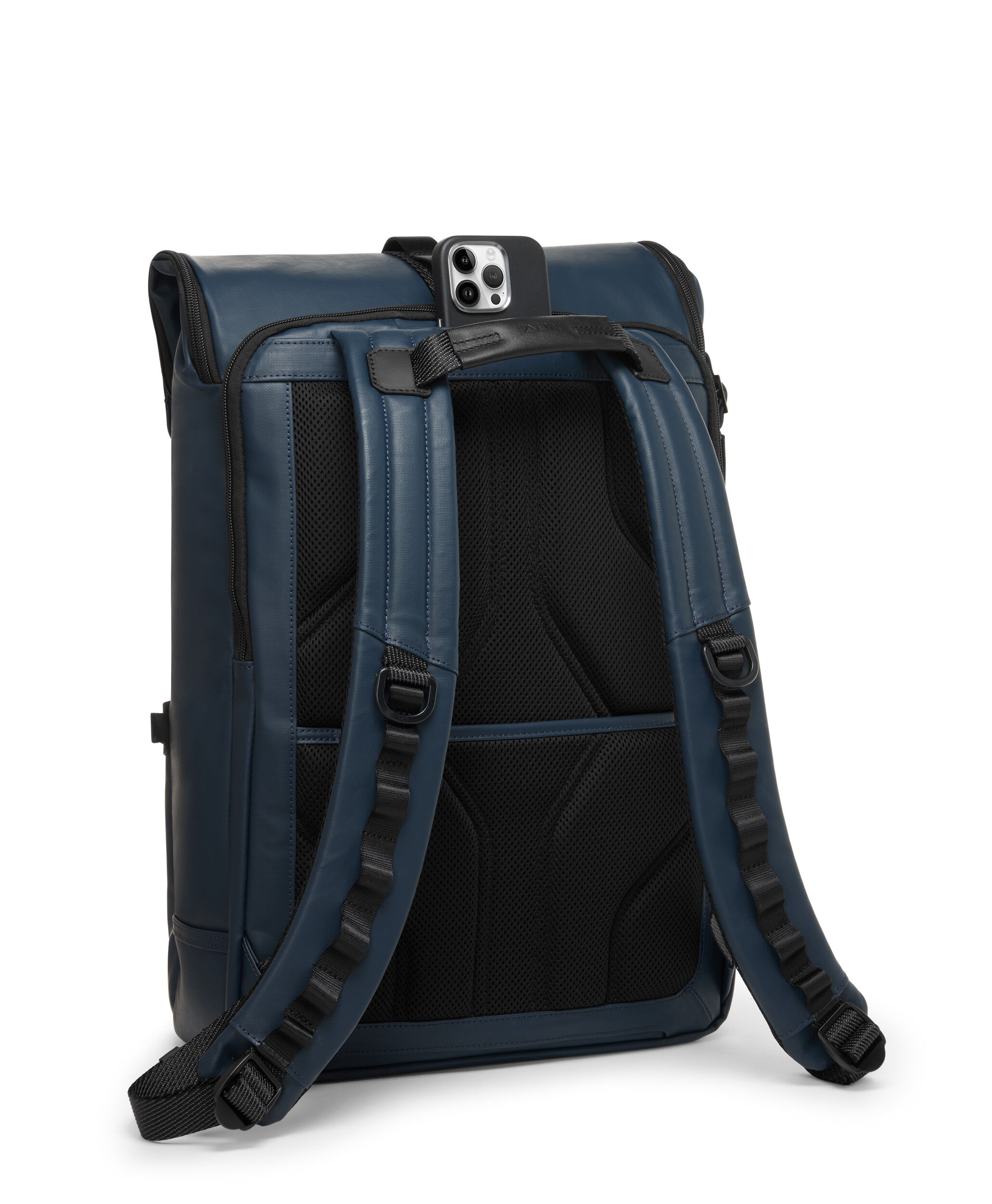 Alpha Bravo Surveillance Flap Backpack Blue | TUMI UK