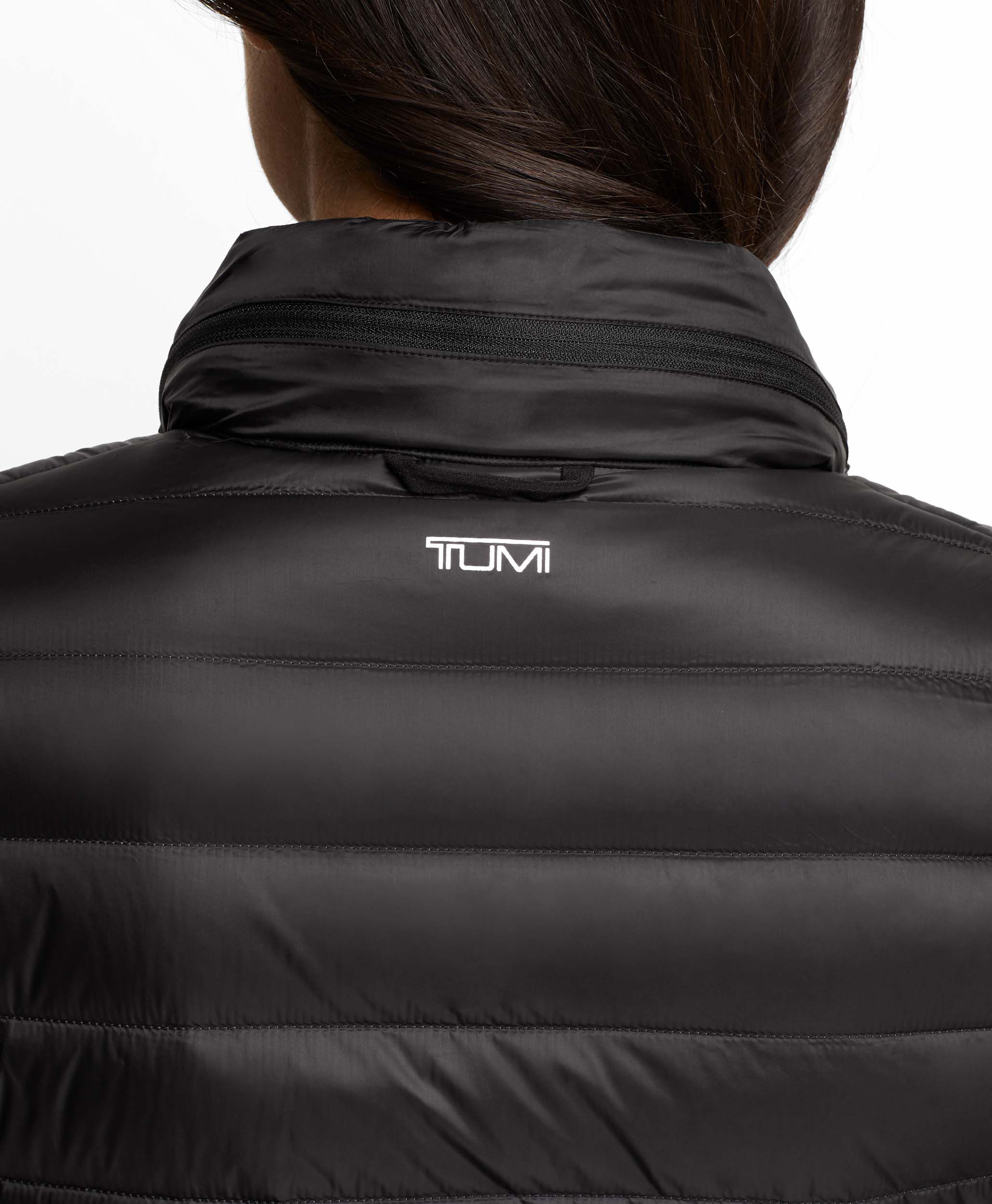 tumi nano hooded packable down jacket