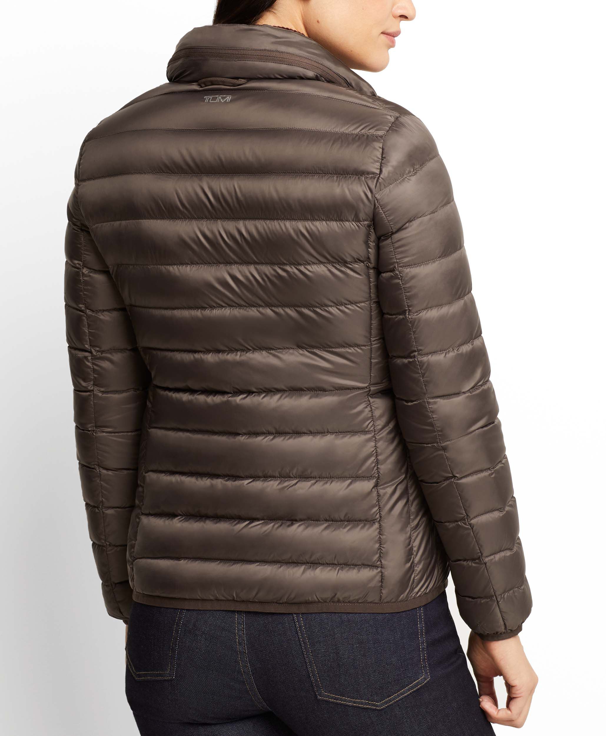 tumi nano hooded packable down jacket