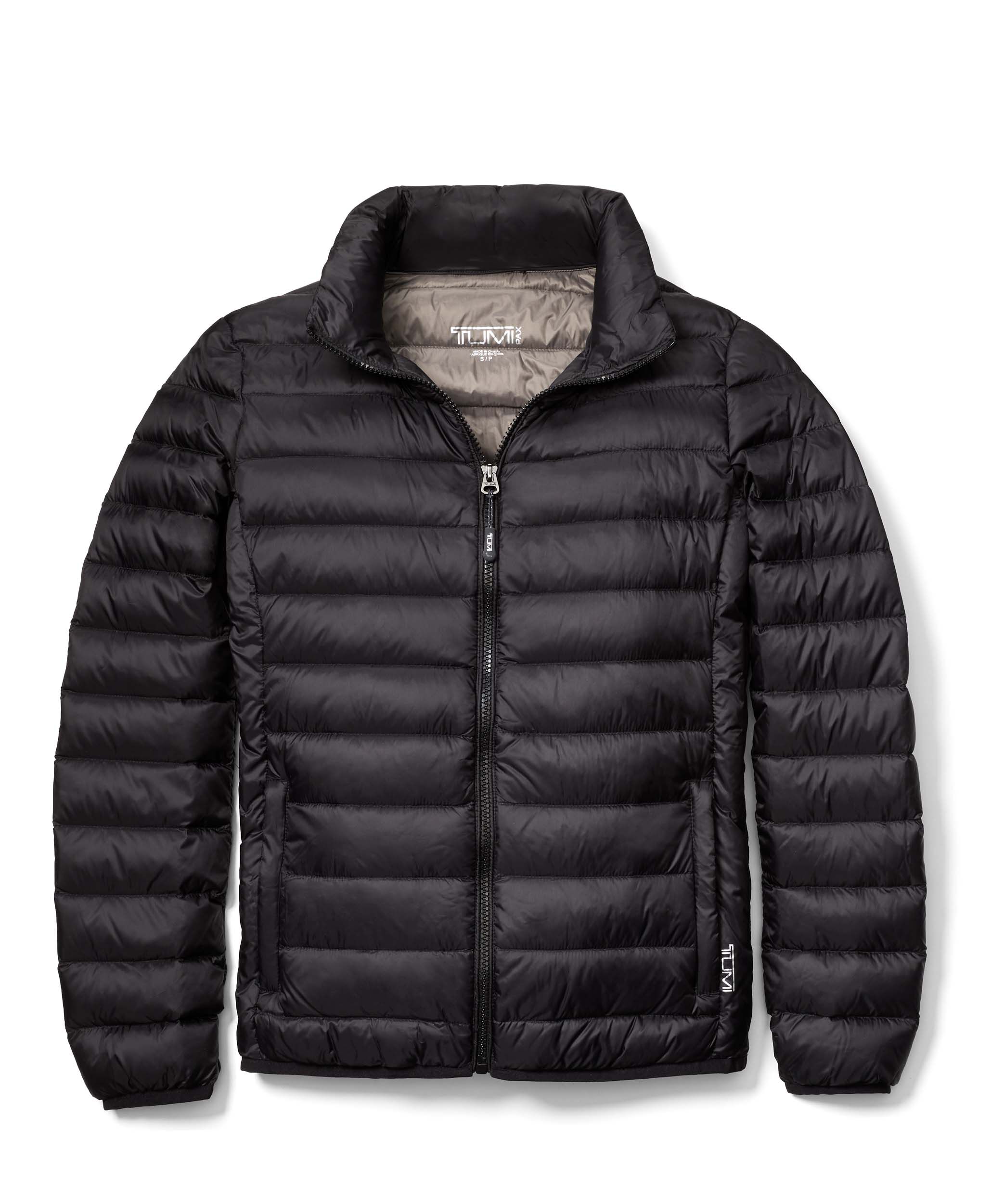 tumi water & wind resistant packable jacket