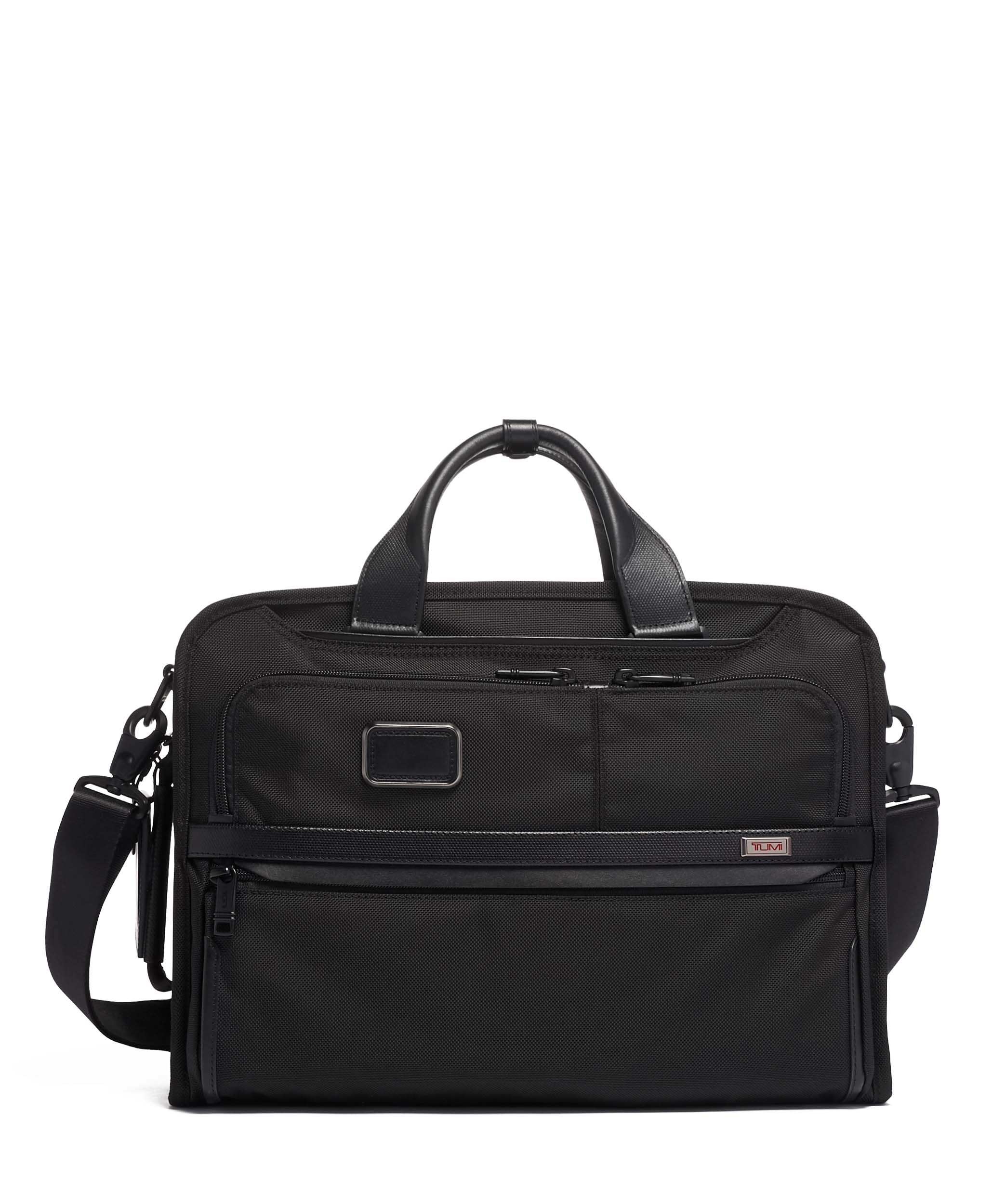 TUMI ALPHA3 SLIM 3WAY BRIEF スリムスリーウェイ Alpha 3 Slim Three Way Briefcase Black | TUMI UK