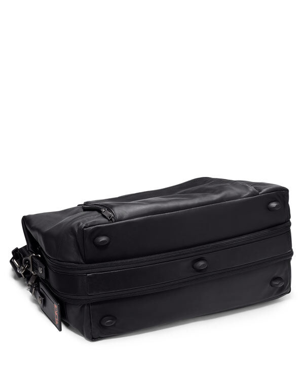 Alpha 3 Double Expansion Travel Satchel Black | TUMI UK