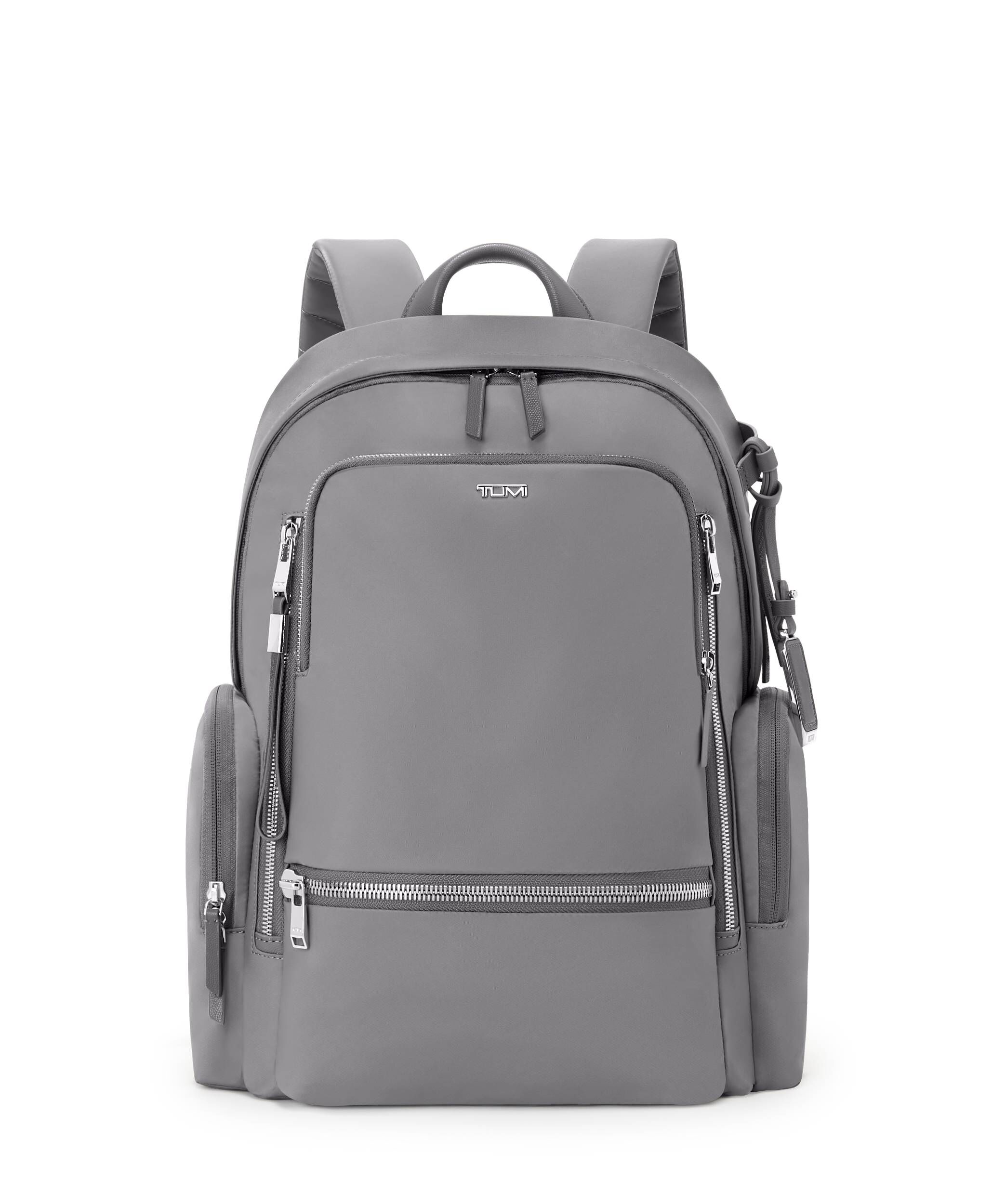 Tumi leather shop backpack womens