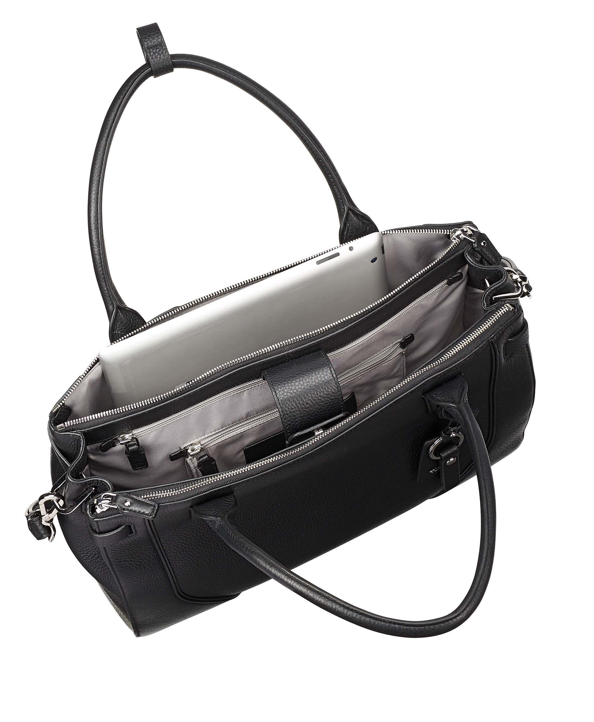 Tumi stanton kiran leather tote Outlet