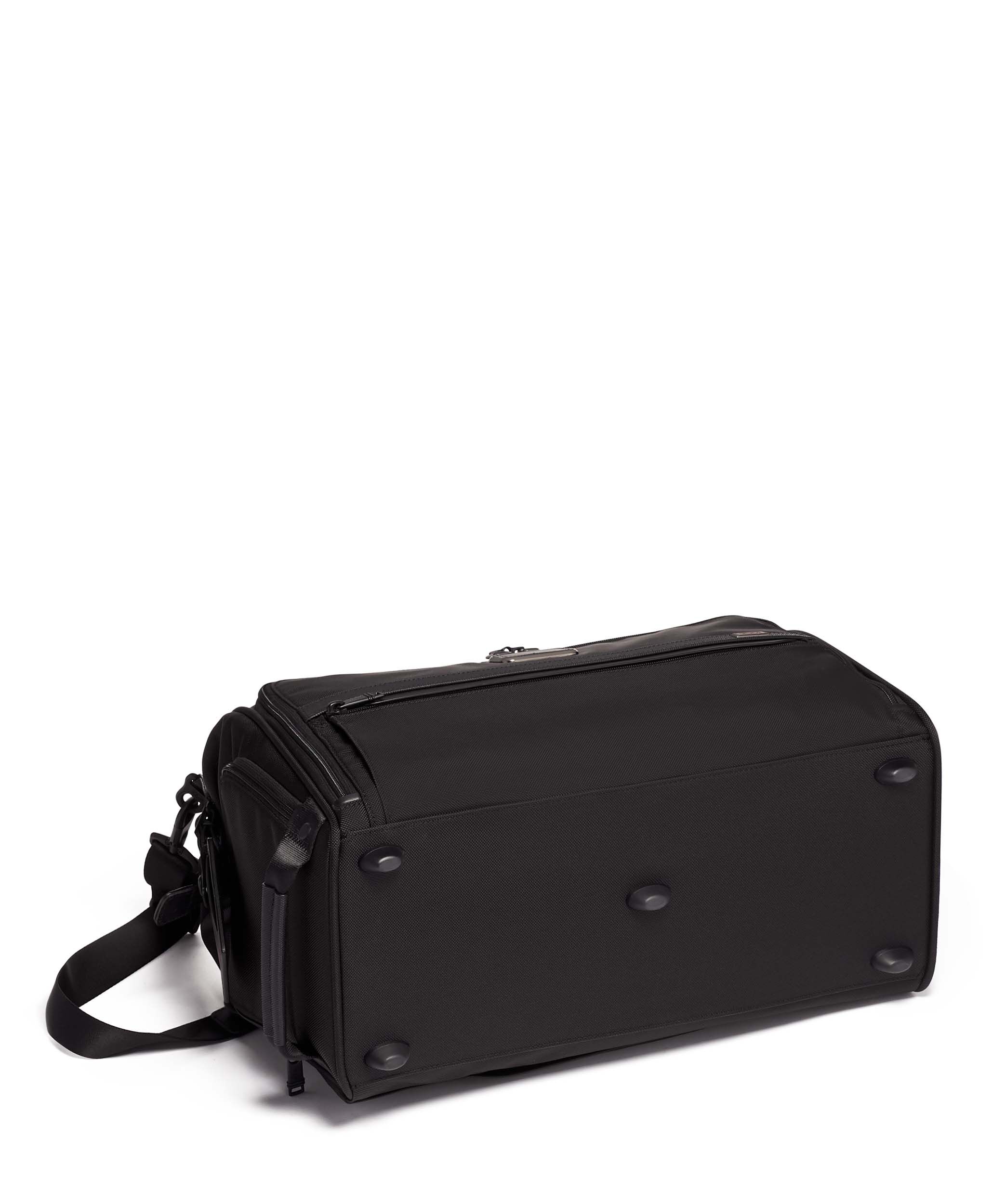 tumi leather duffel bags